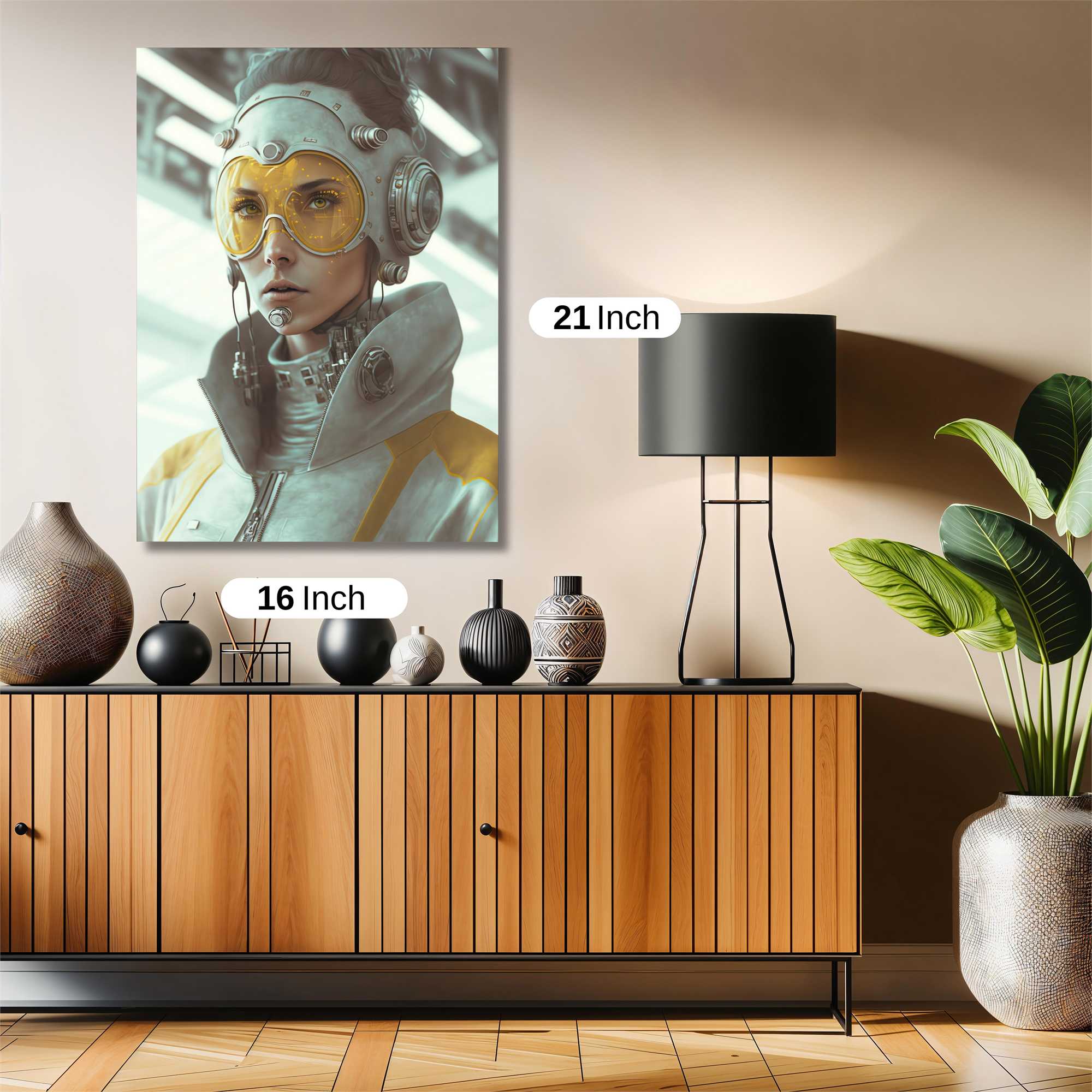 Cybernetic Intrigue Safe Wall Magnetic / M