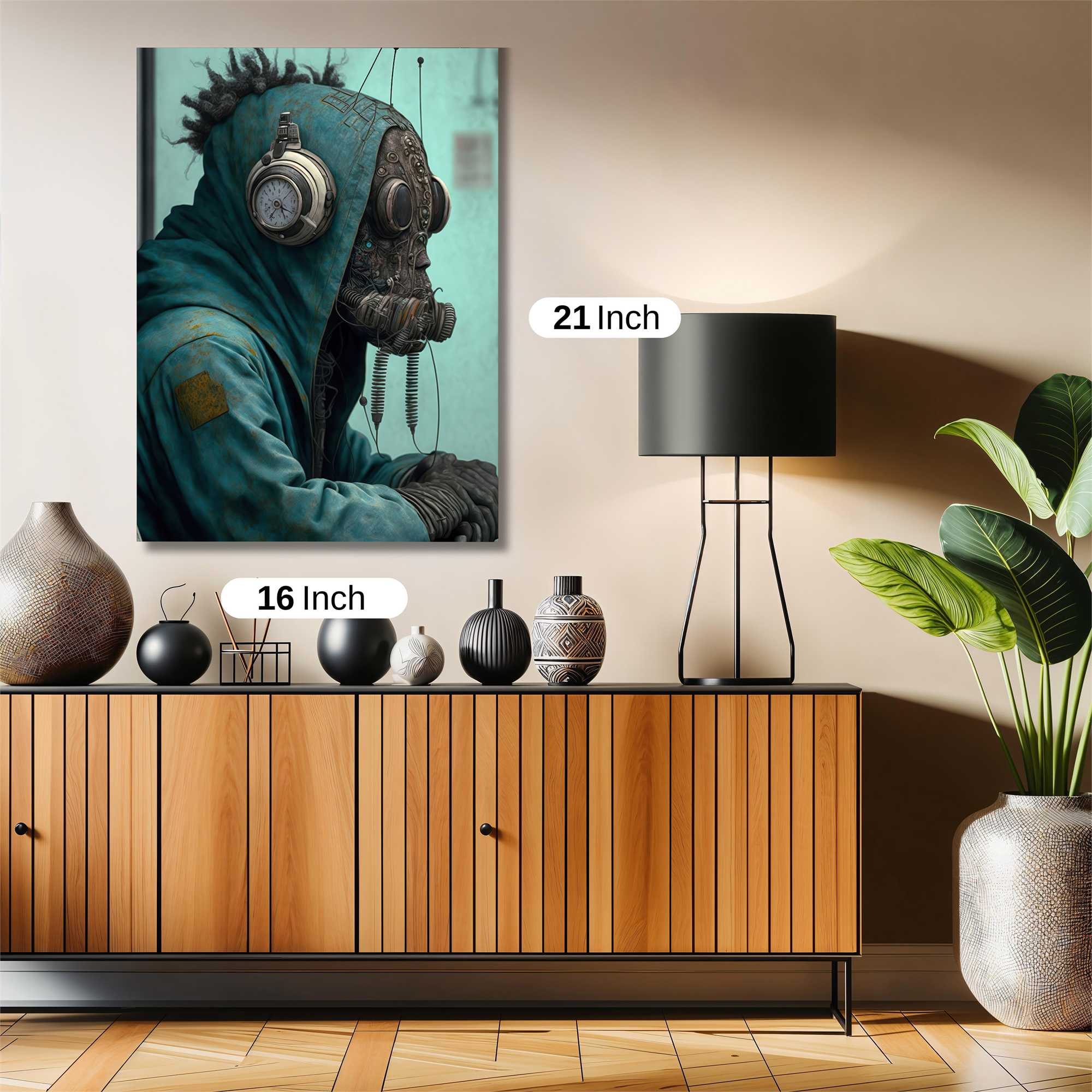 Steampunk Solitude Safe Wall Magnetic / M