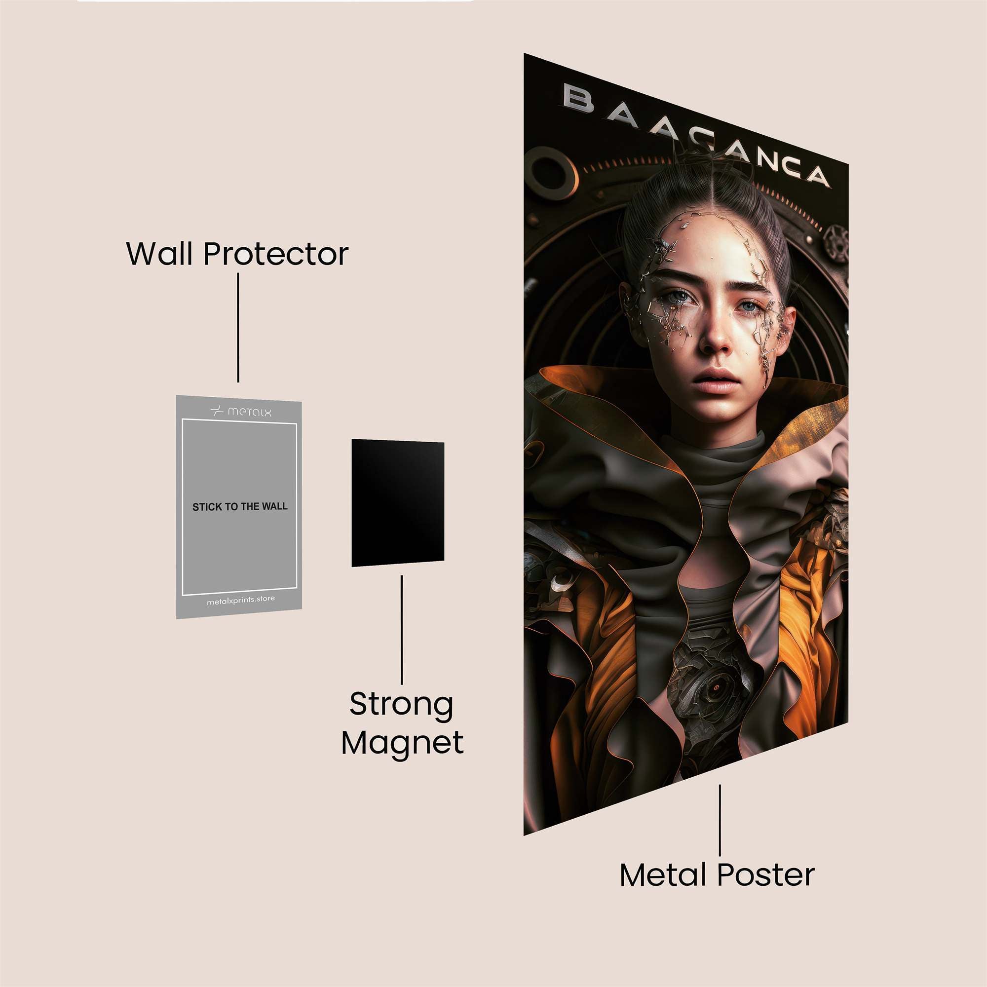 Cyber Oracle Safe Wall Magnetic / M