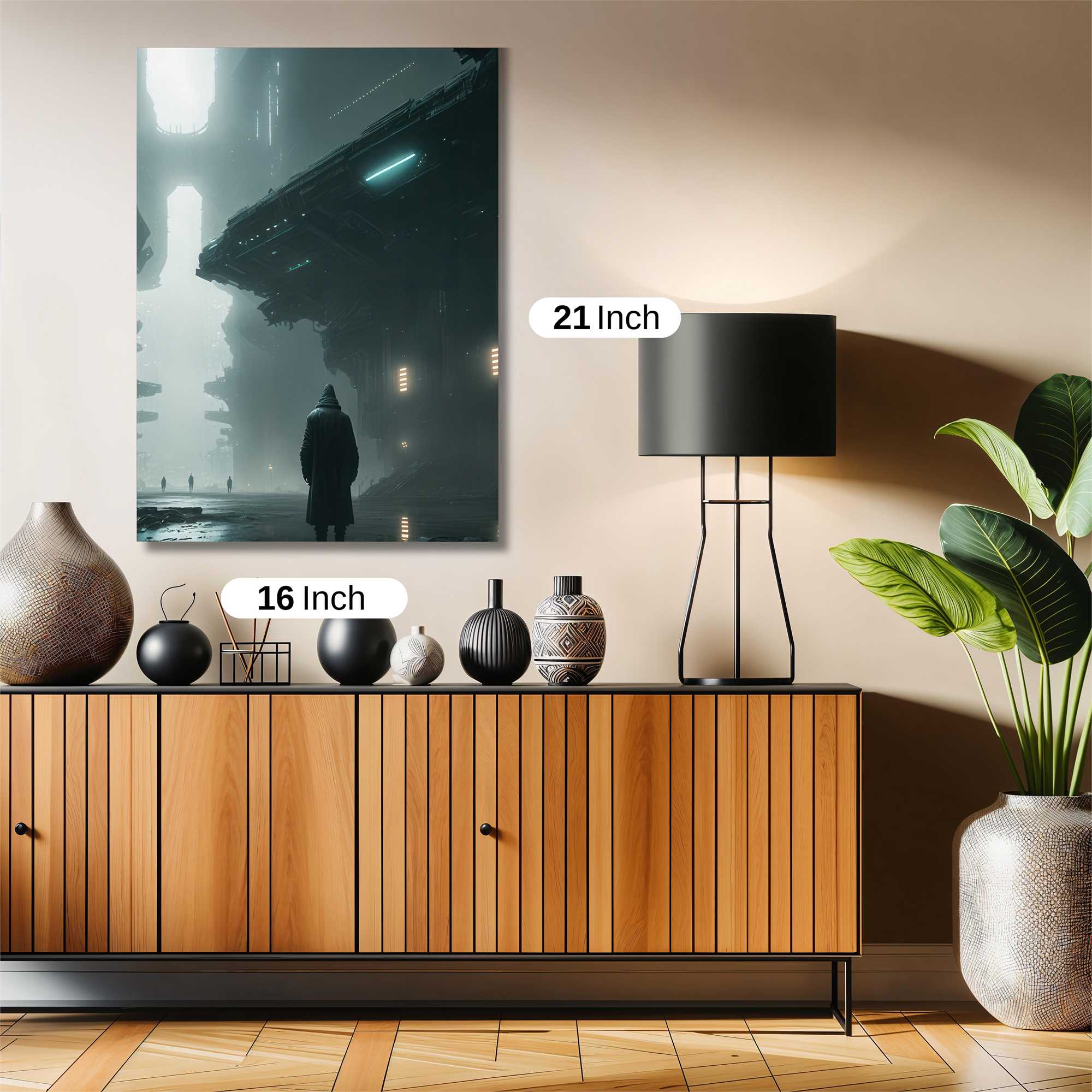 Cyberpunk Menace Safe Wall Magnetic / M