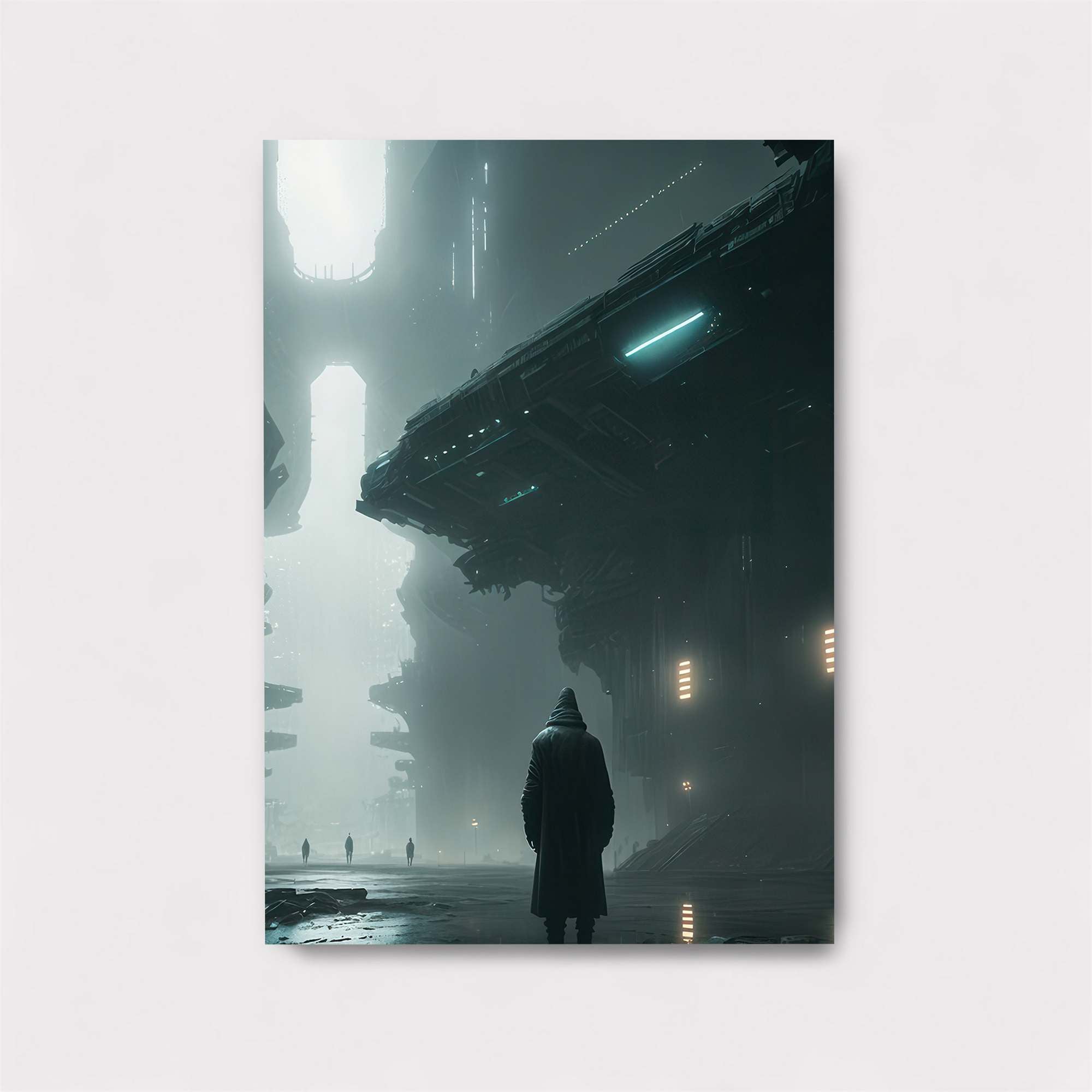 Cyberpunk Menace Safe Wall Magnetic / M