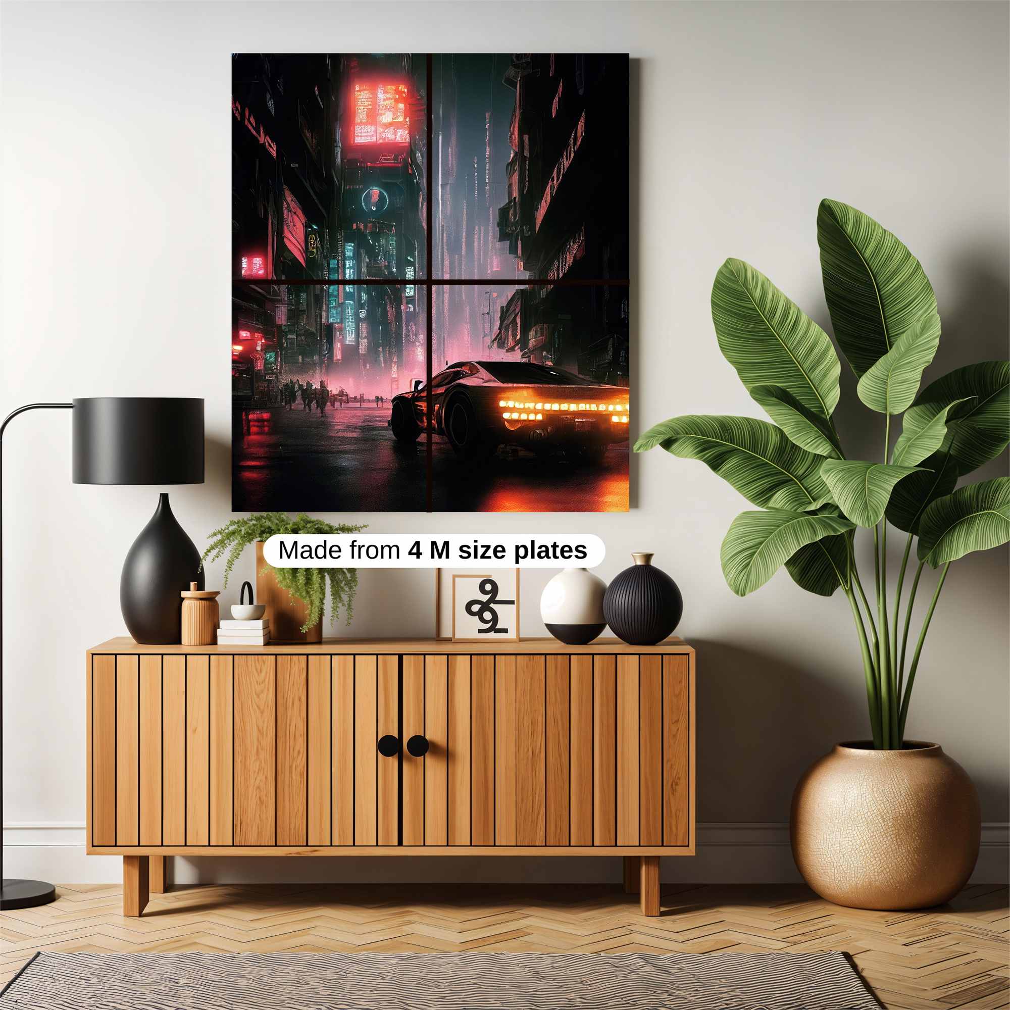 Cyberpunk Pursuit Safe Wall Magnetic / M