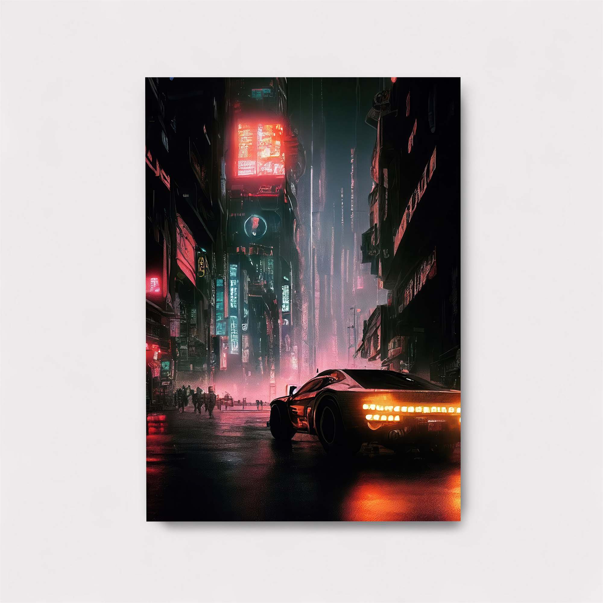 Cyberpunk Pursuit Safe Wall Magnetic / M