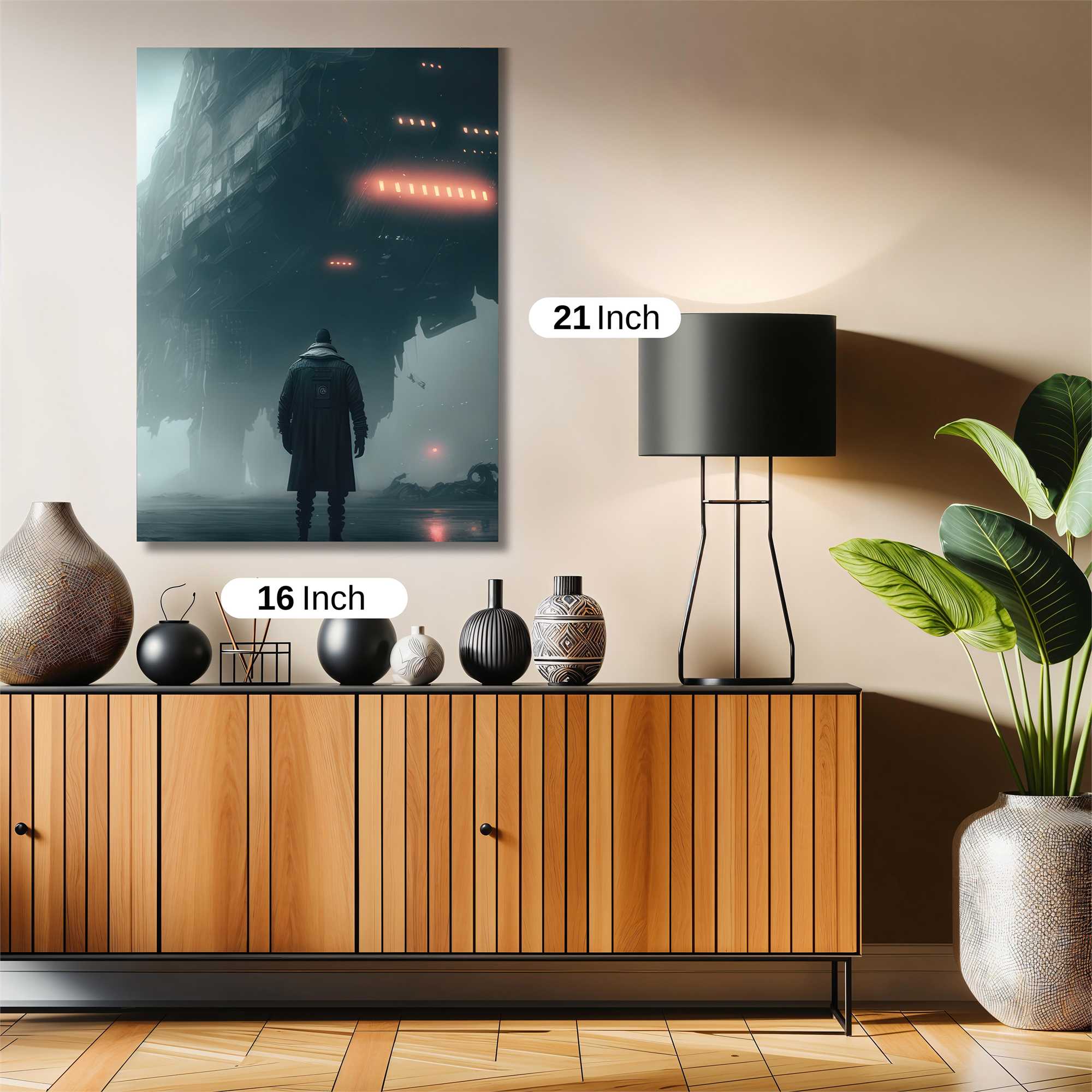 Apocalyptic Wanderer Safe Wall Magnetic / M