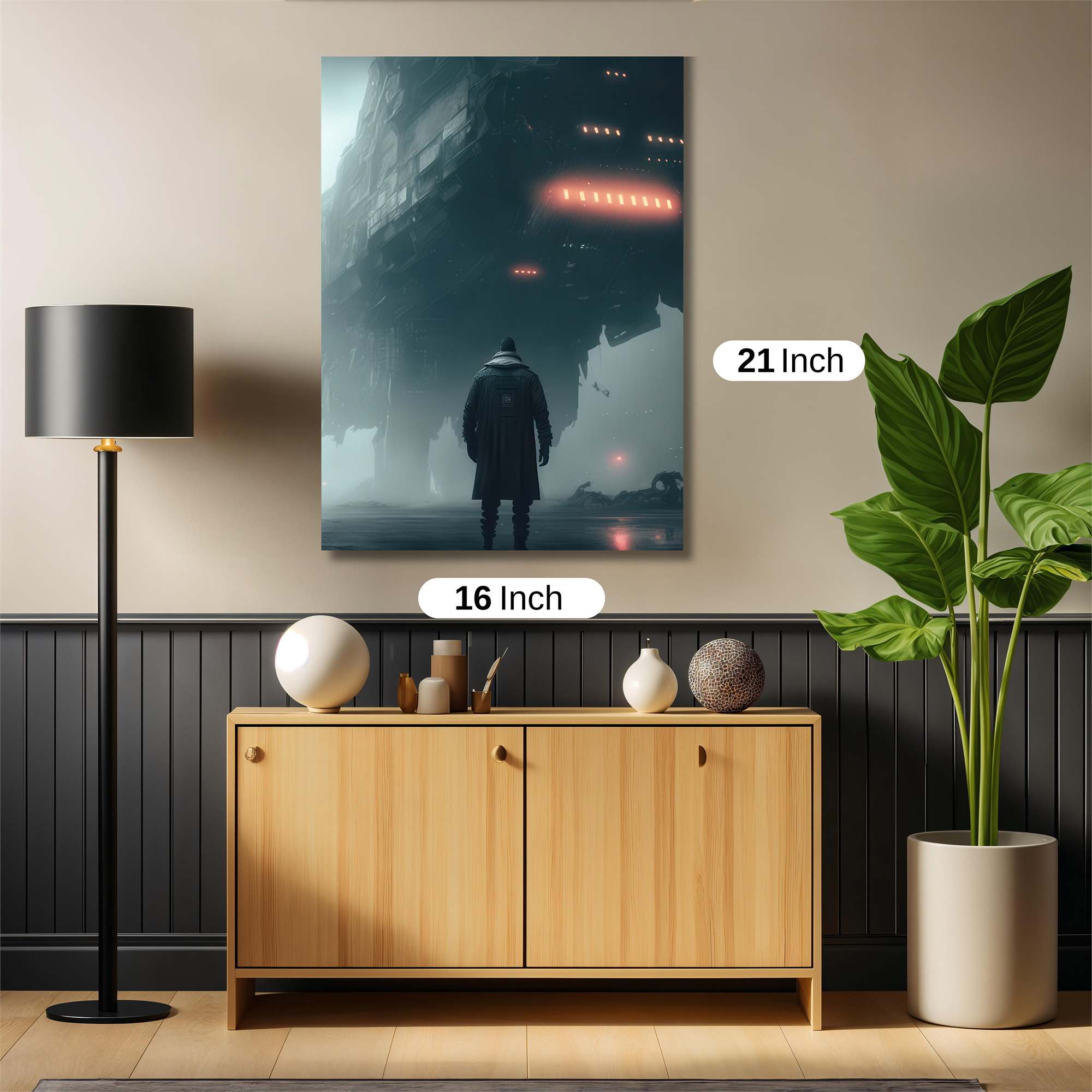 Apocalyptic Wanderer Safe Wall Magnetic / M