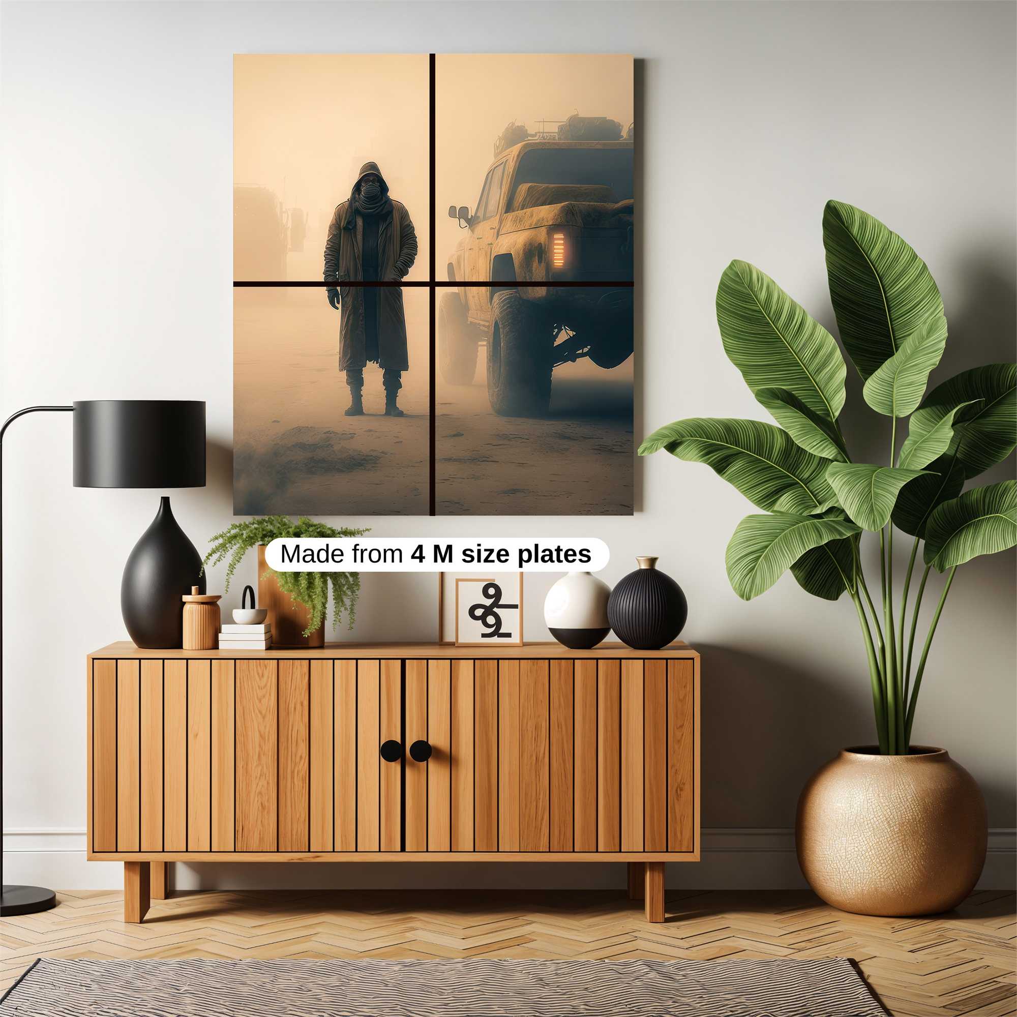 Cyber Wasteland Safe Wall Magnetic / M