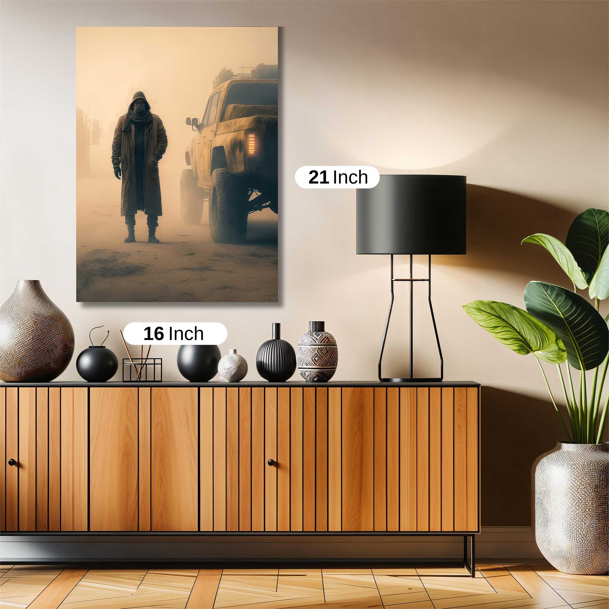 Cyber Wasteland Safe Wall Magnetic / M