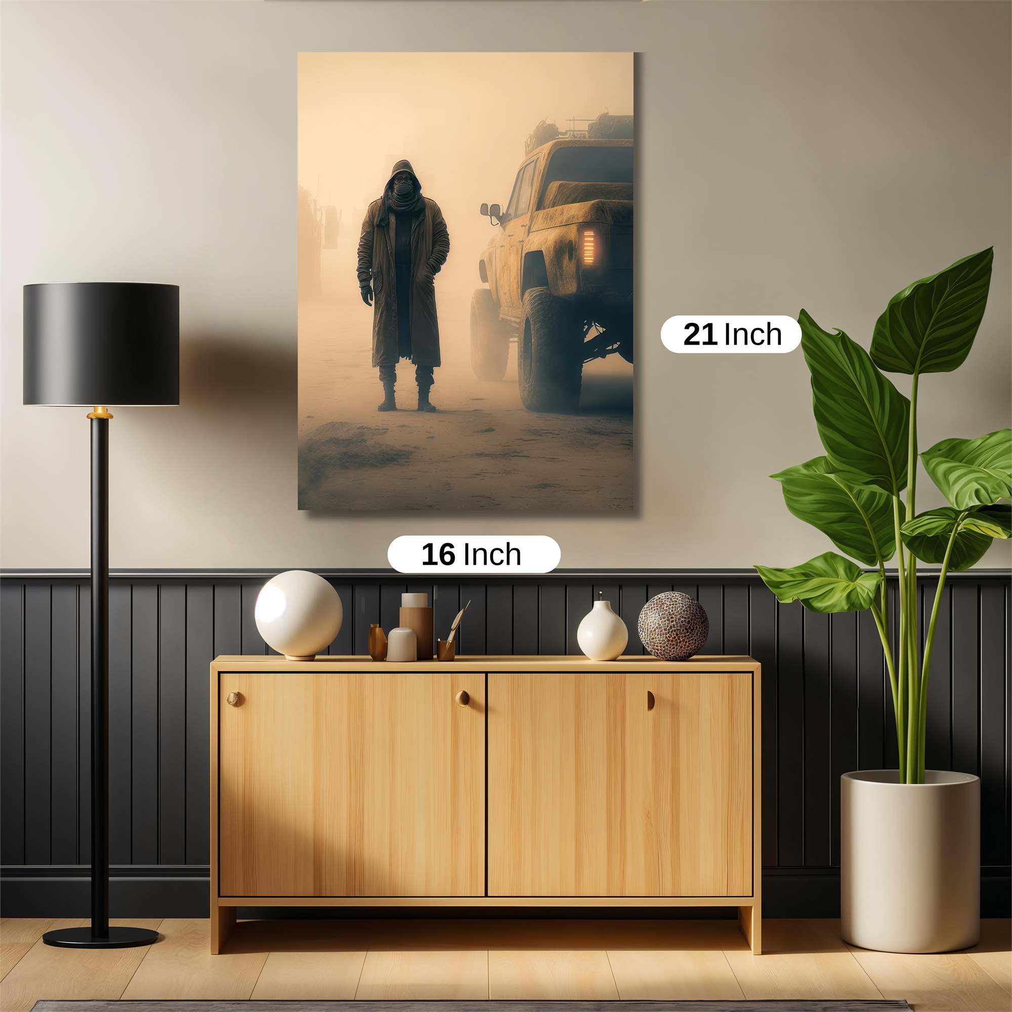 Cyber Wasteland Safe Wall Magnetic / M