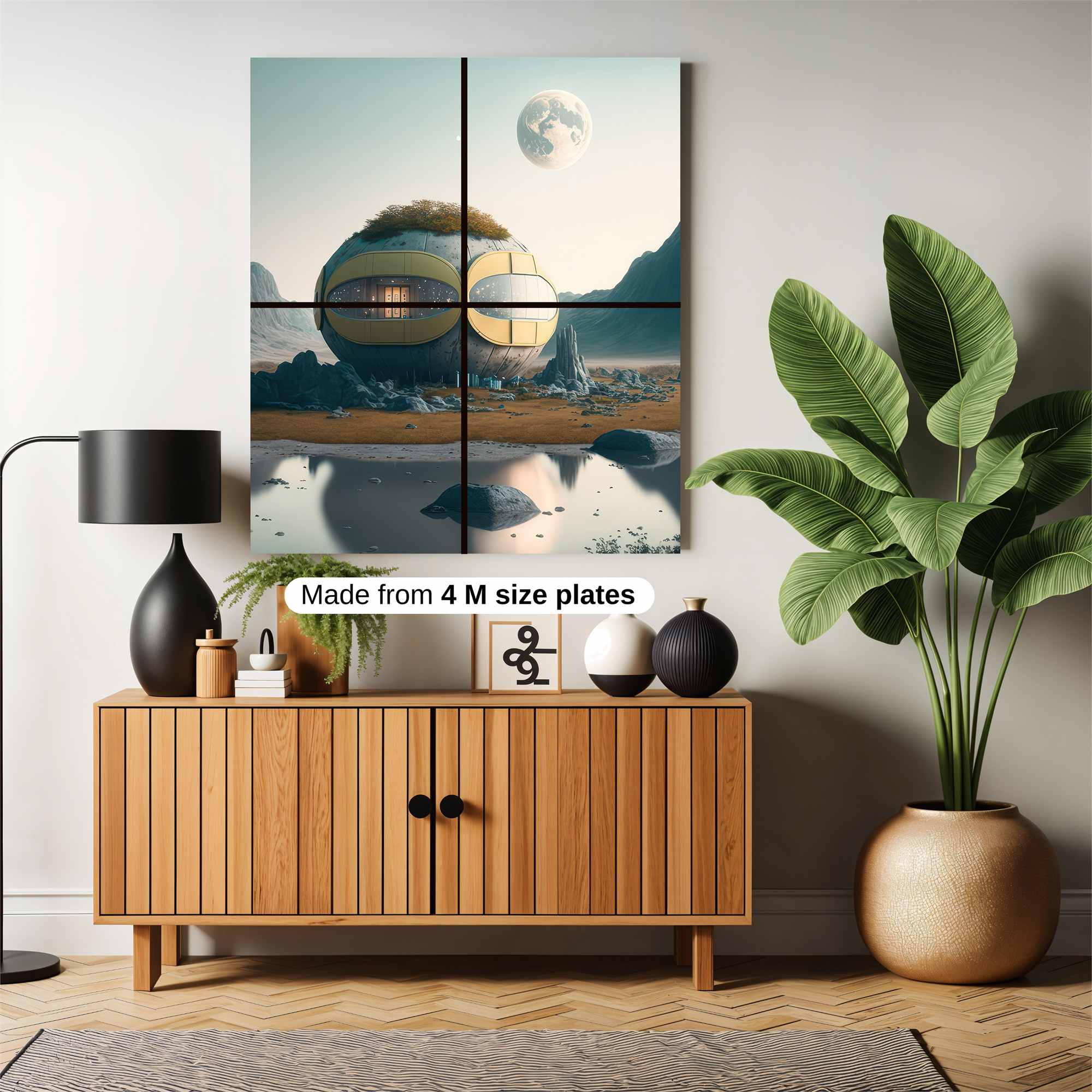 Cyber Monk Safe Wall Magnetic / M