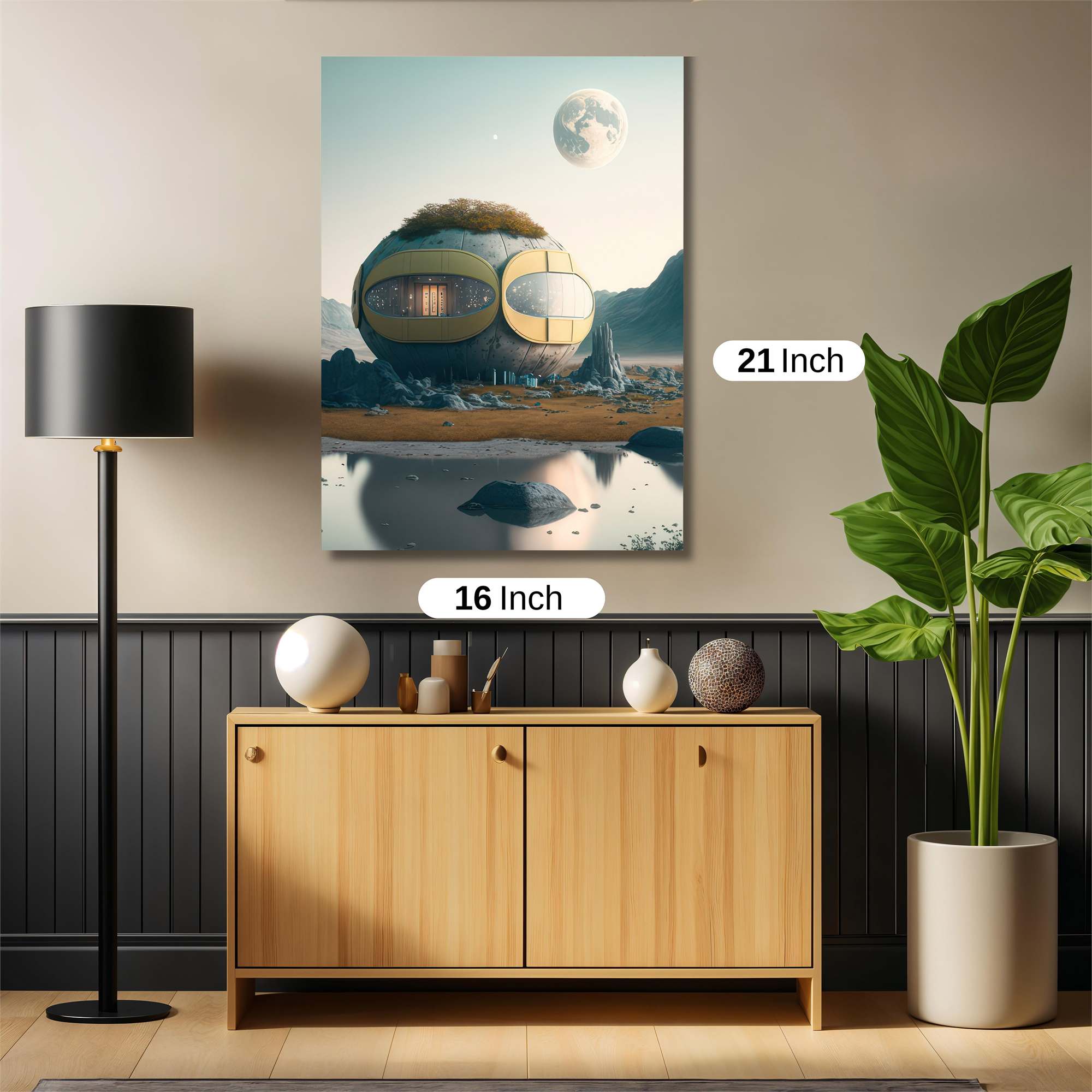 Cyber Monk Safe Wall Magnetic / M