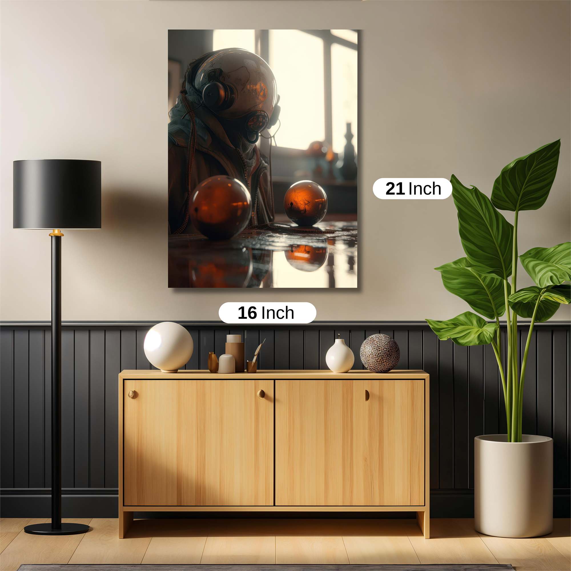 Diver Introspect Safe Wall Magnetic / M