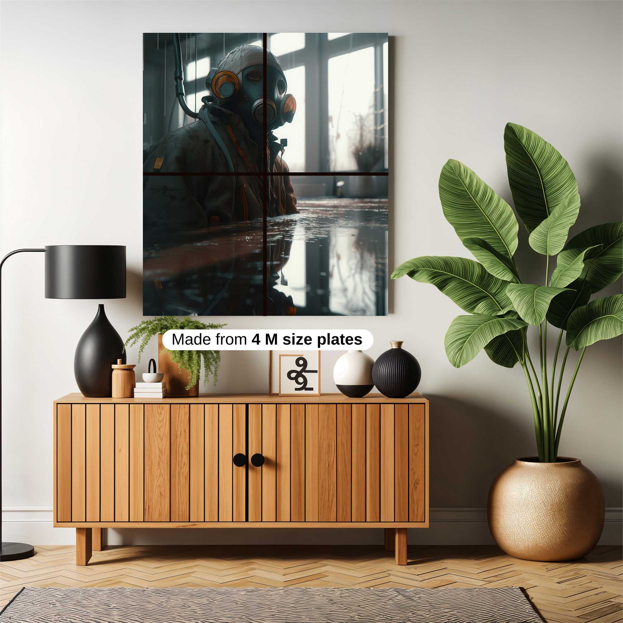 Hazmat Gloom Safe Wall Magnetic / M