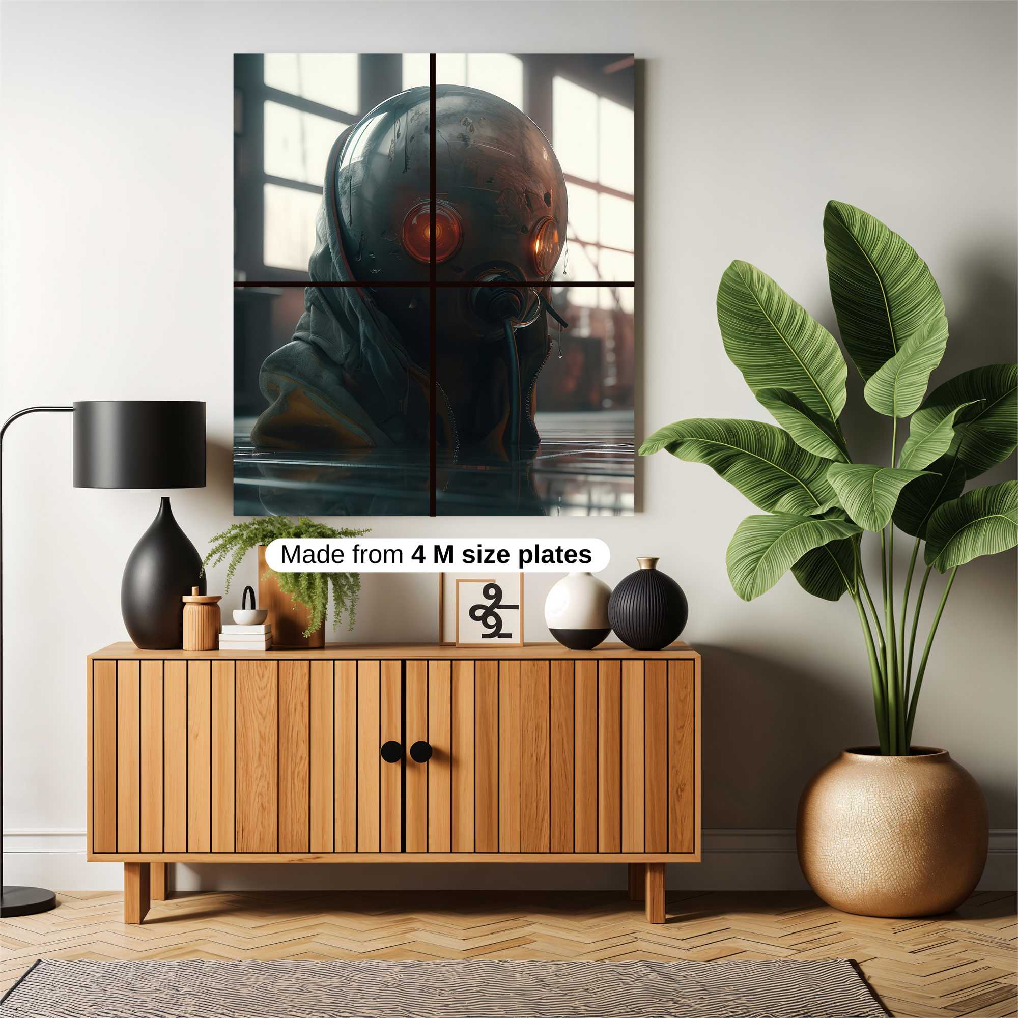 Robot Melancholy Safe Wall Magnetic / M