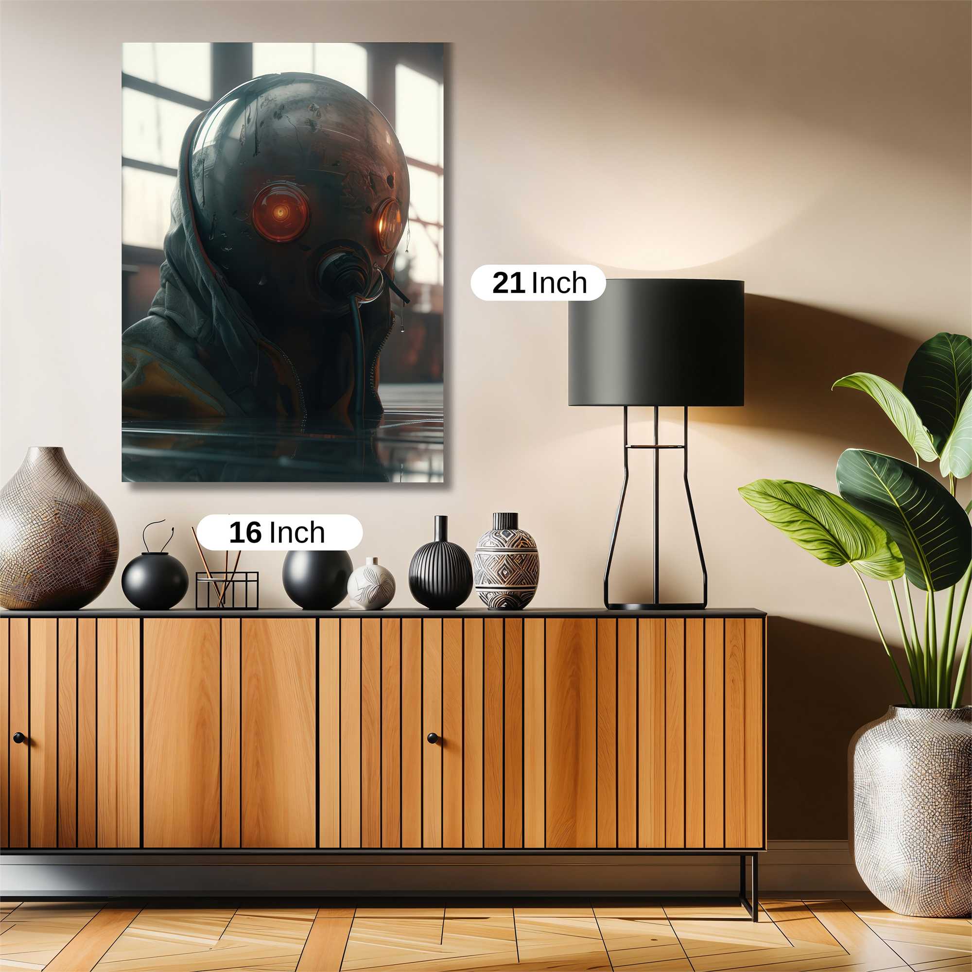 Robot Melancholy Safe Wall Magnetic / M