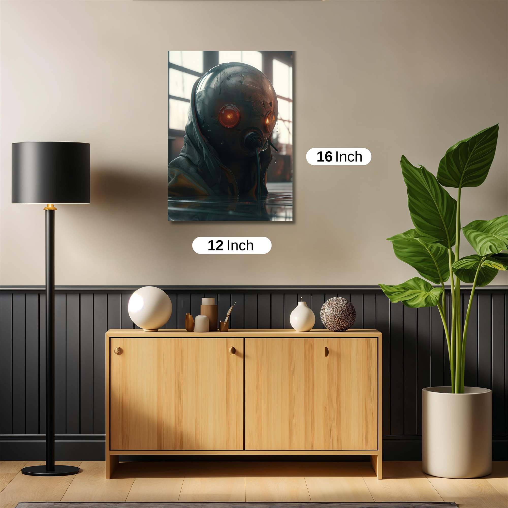 Robot Melancholy Safe Wall Magnetic / M