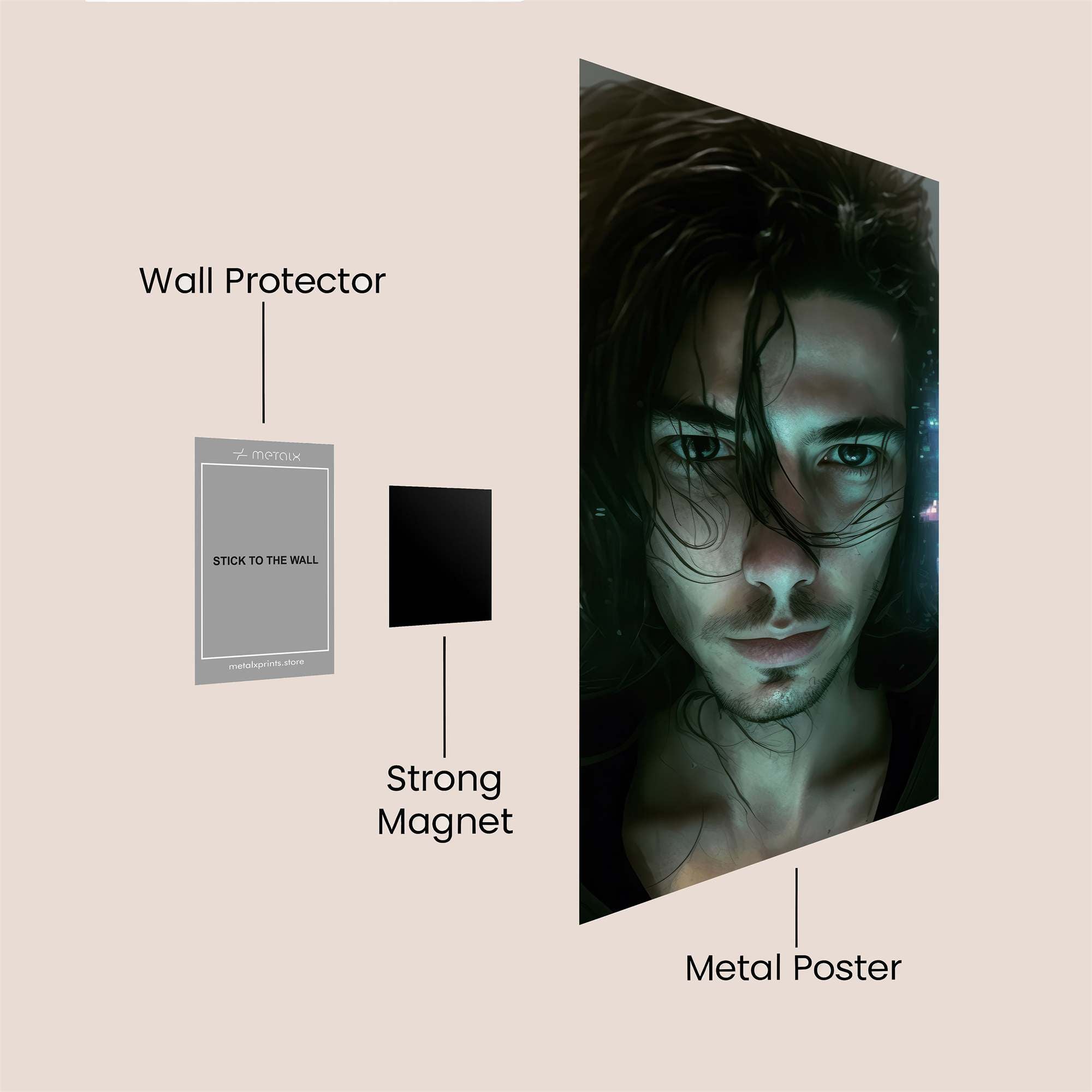 Mystic Reverie Safe Wall Magnetic / M