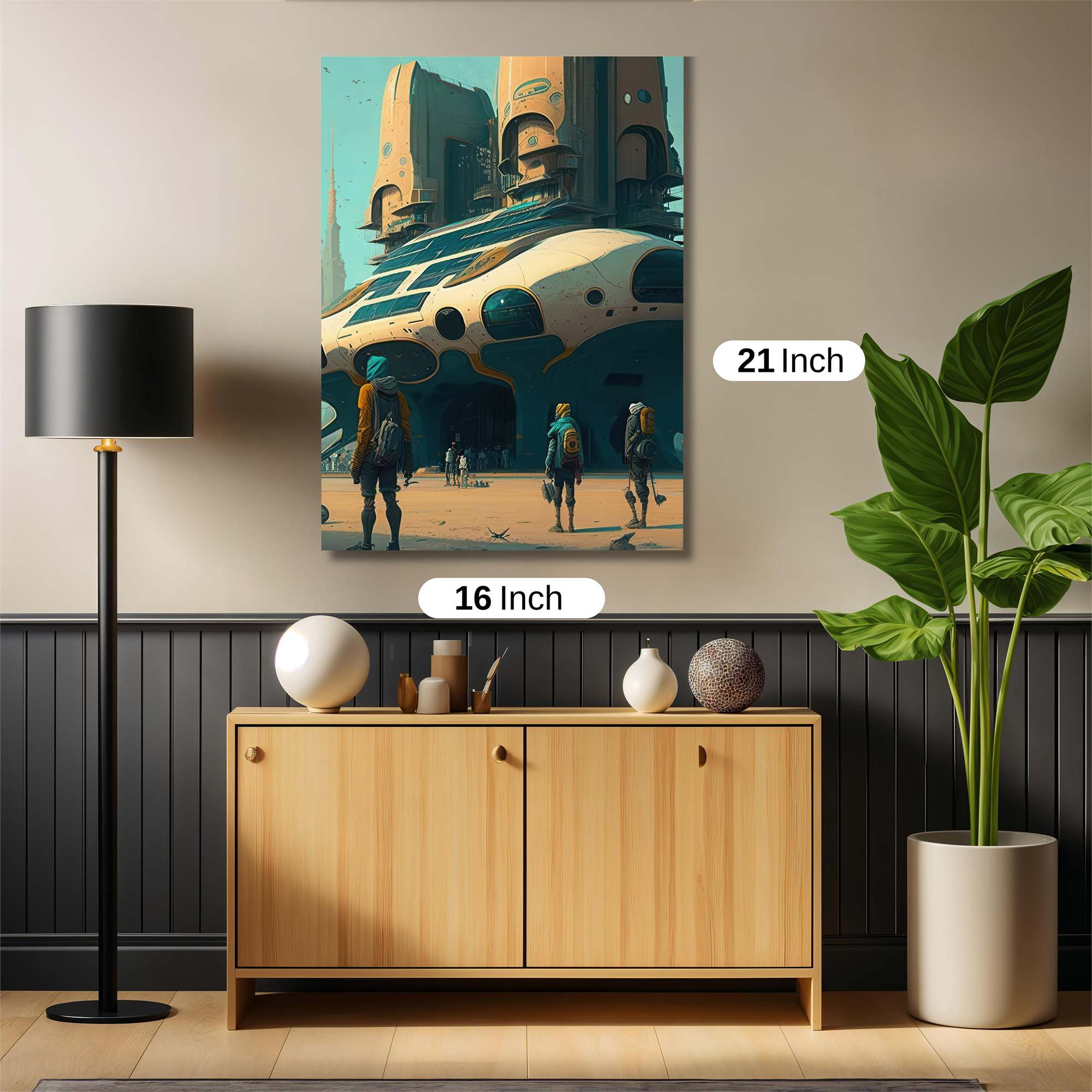 Lunar Serenity Safe Wall Magnetic / M