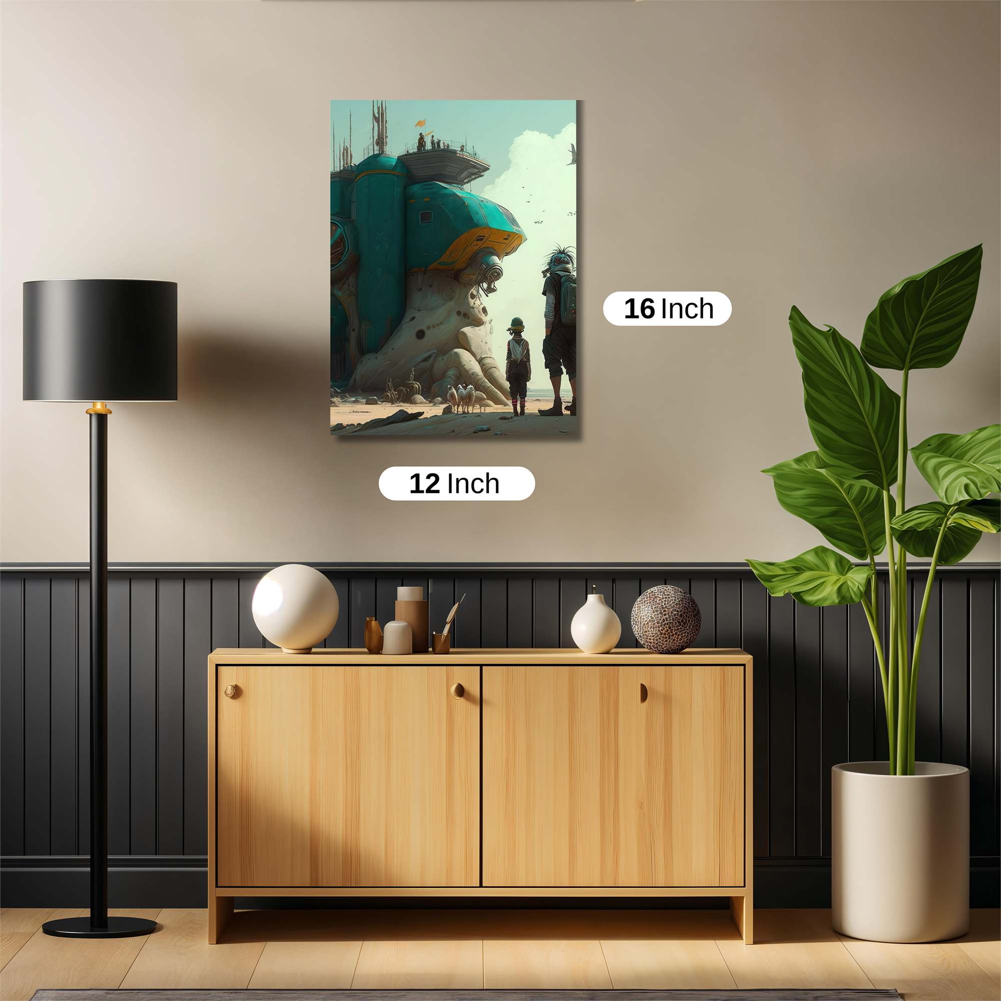 Robot Serenity Safe Wall Magnetic / M