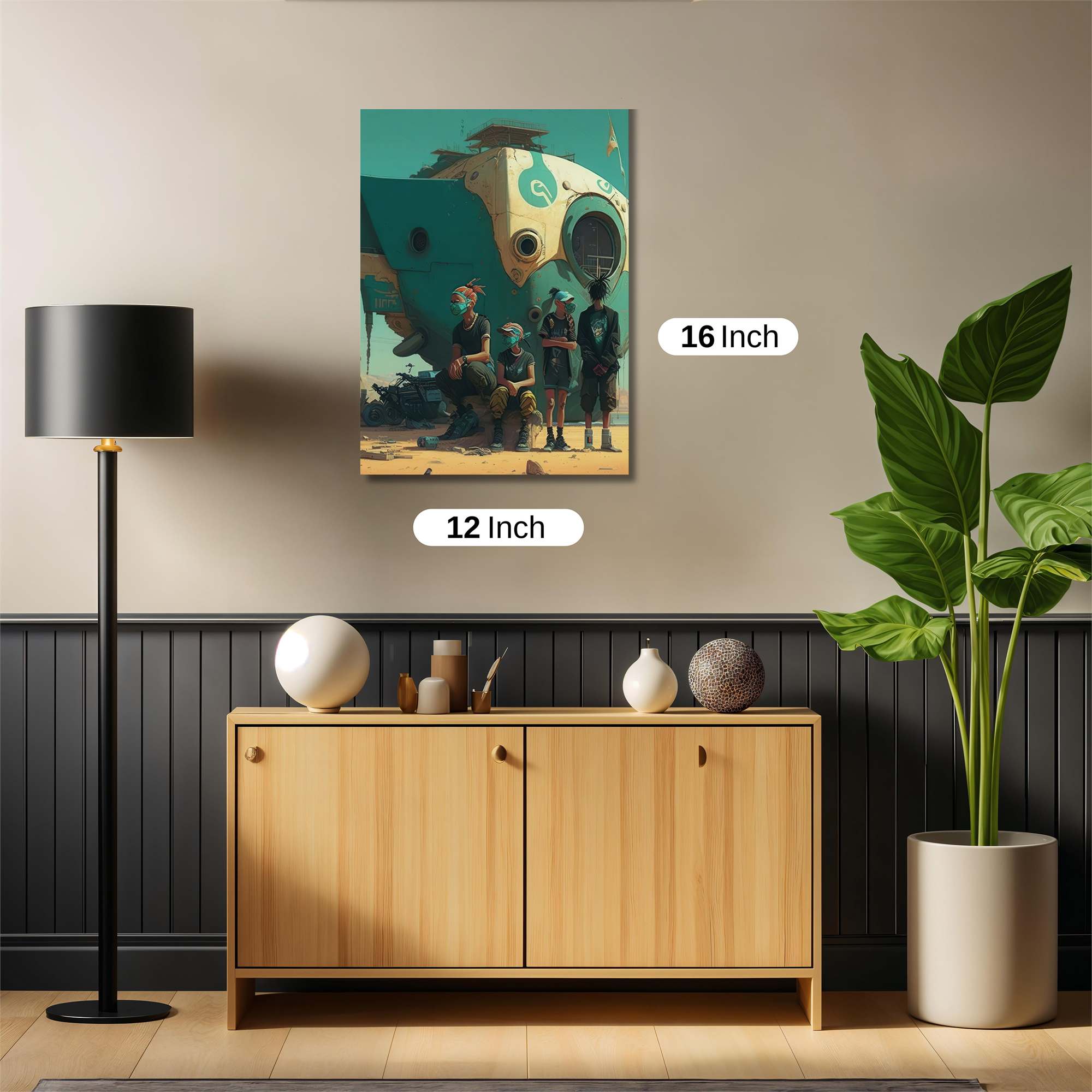 Submarine Serenity Safe Wall Magnetic / M