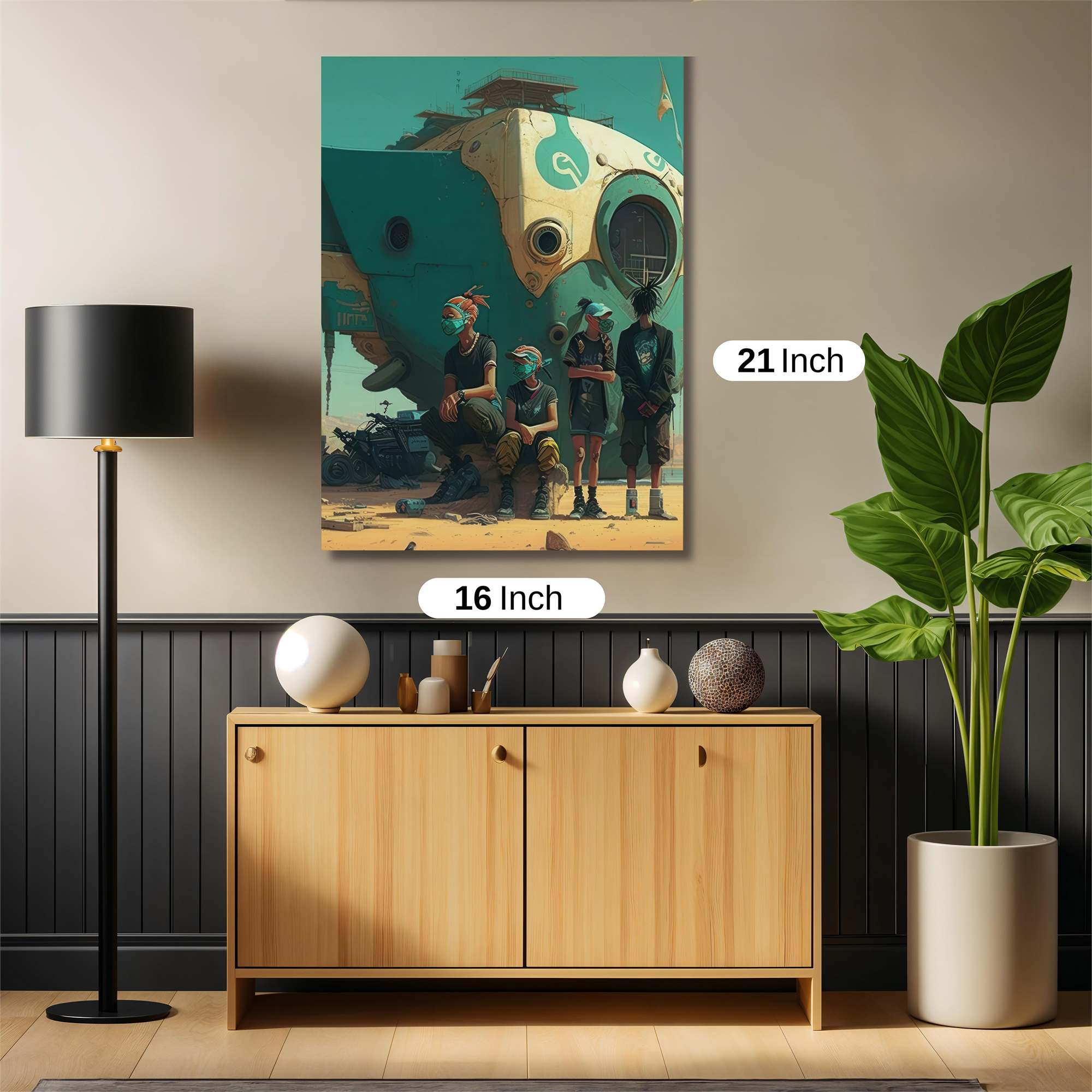 Submarine Serenity Safe Wall Magnetic / M