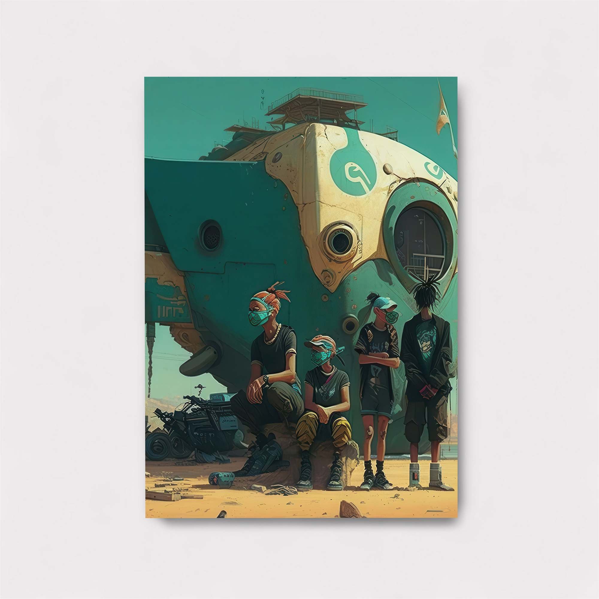 Submarine Serenity Safe Wall Magnetic / M