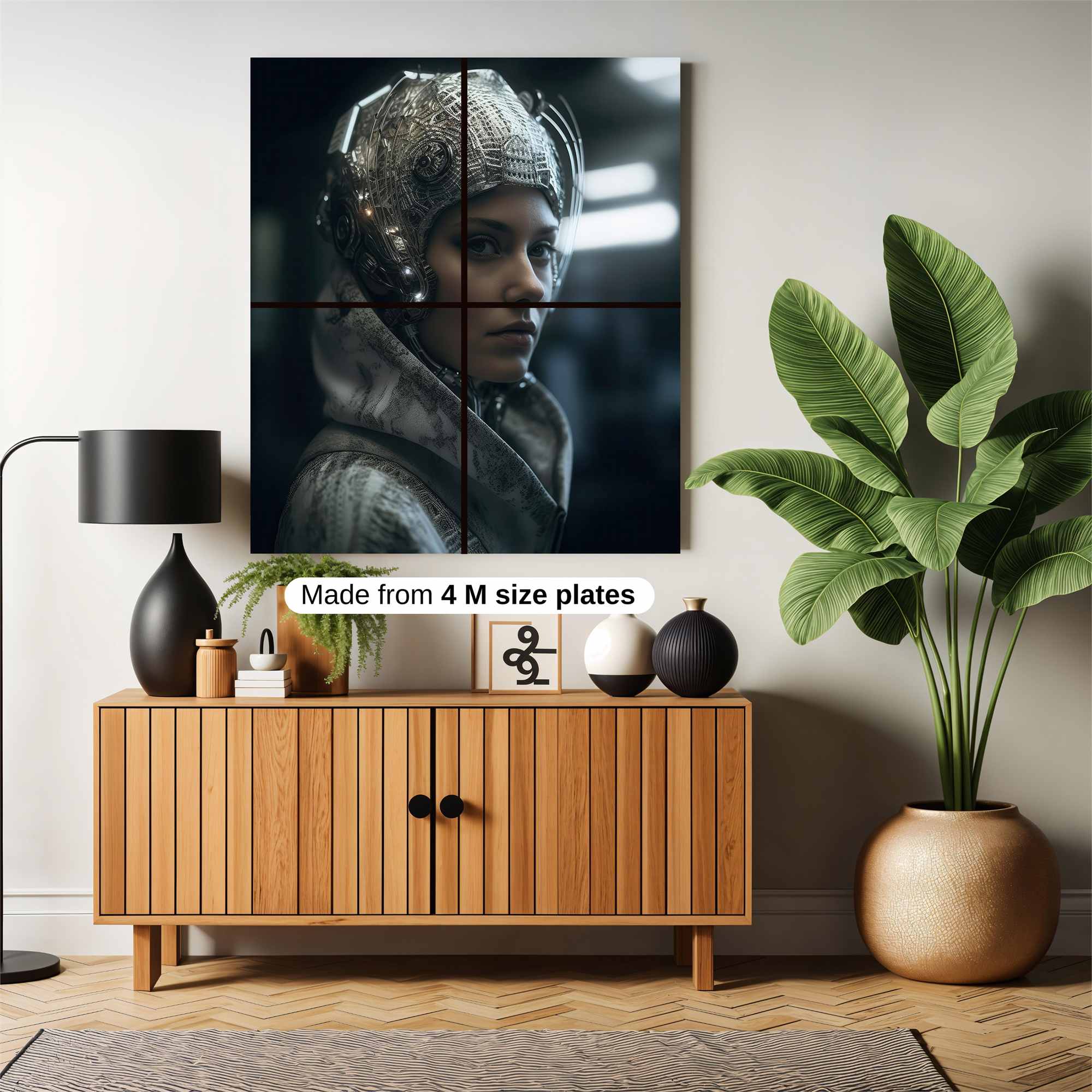 Cyber Enigma Safe Wall Magnetic / M