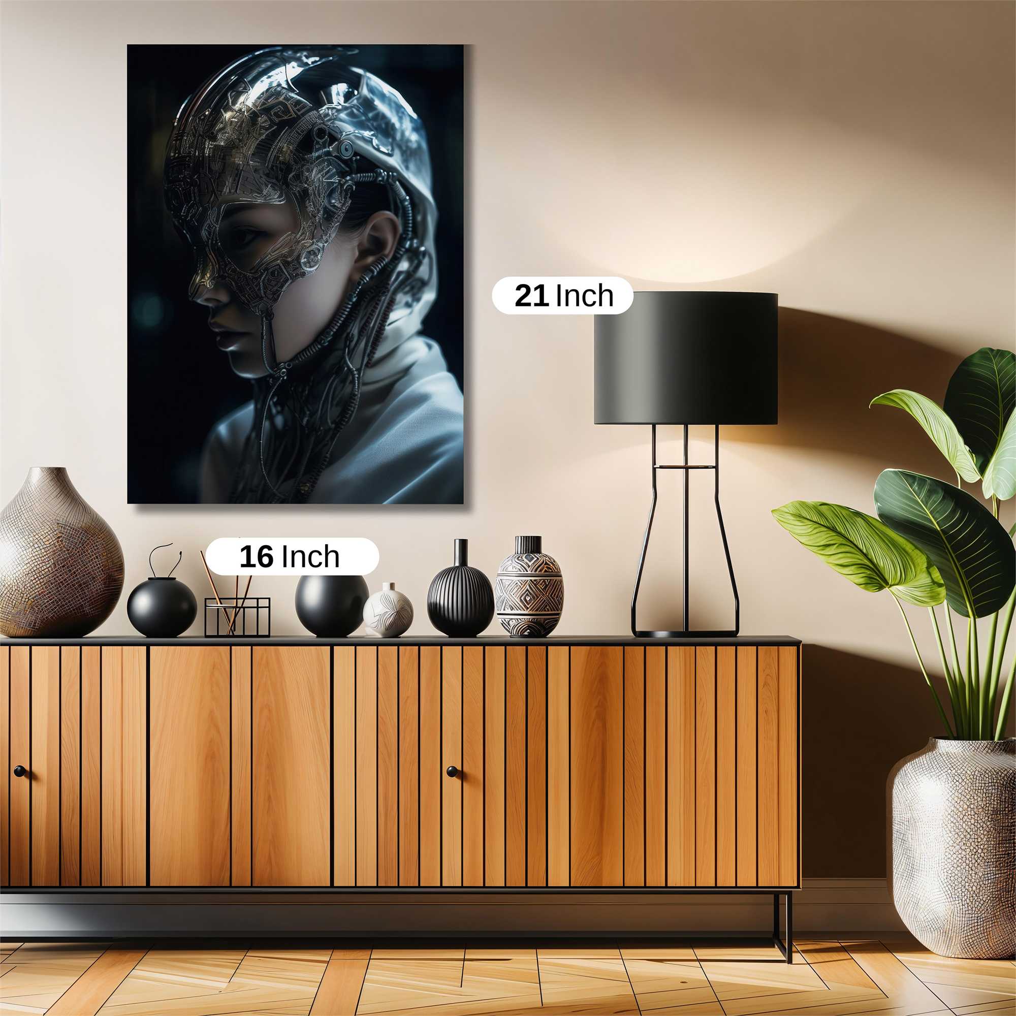 Cyber Enigma Safe Wall Magnetic / M