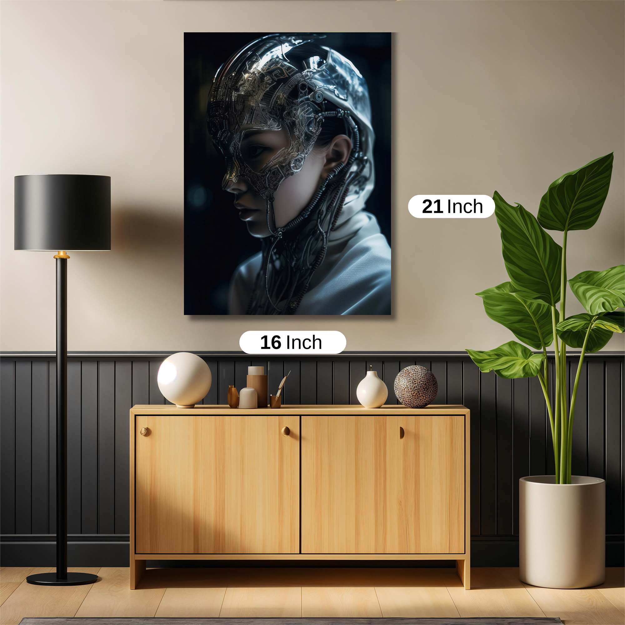 Cyber Enigma Safe Wall Magnetic / M