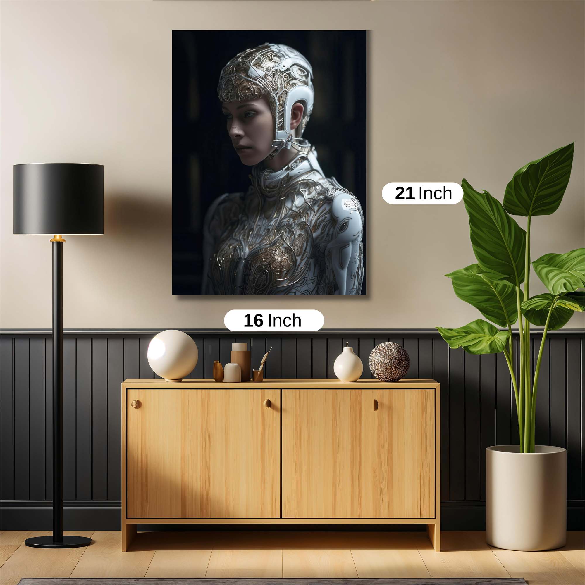 Alita Serene Safe Wall Magnetic / M