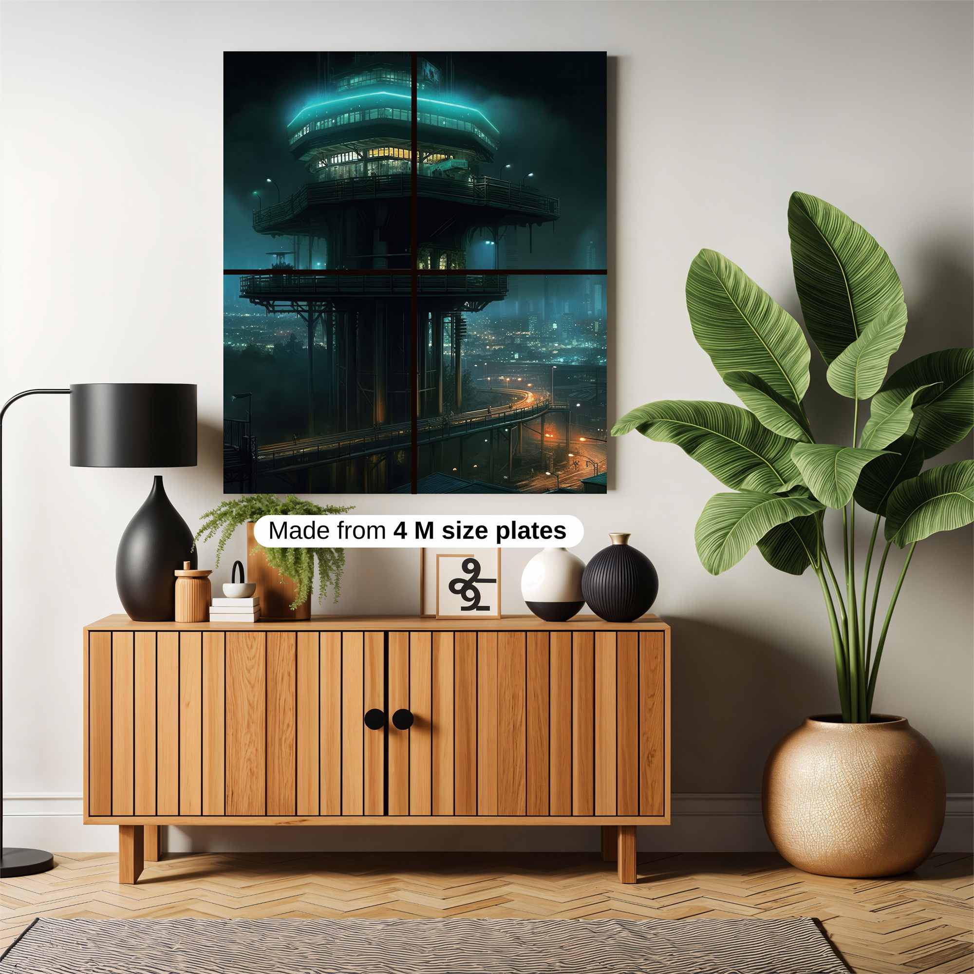 Neon Citadel Safe Wall Magnetic / M