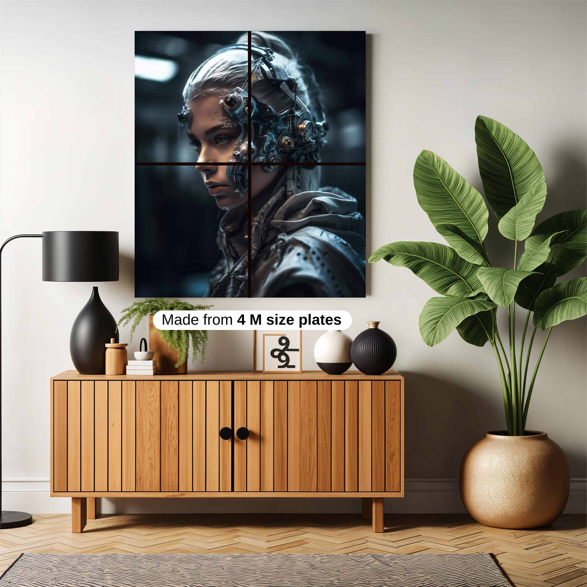 Cyber Enigma Safe Wall Magnetic / M