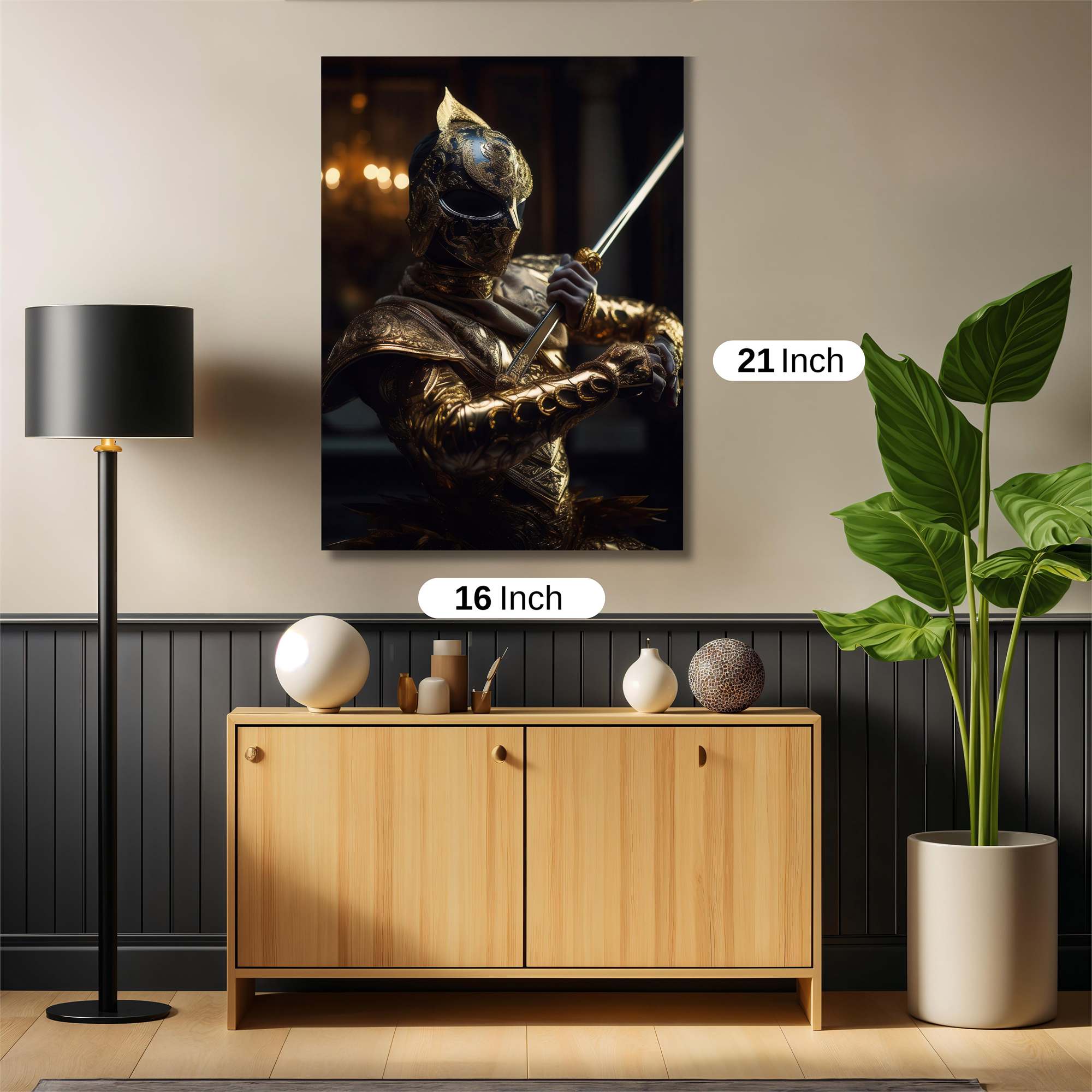Golden Sentinel Safe Wall Magnetic / M