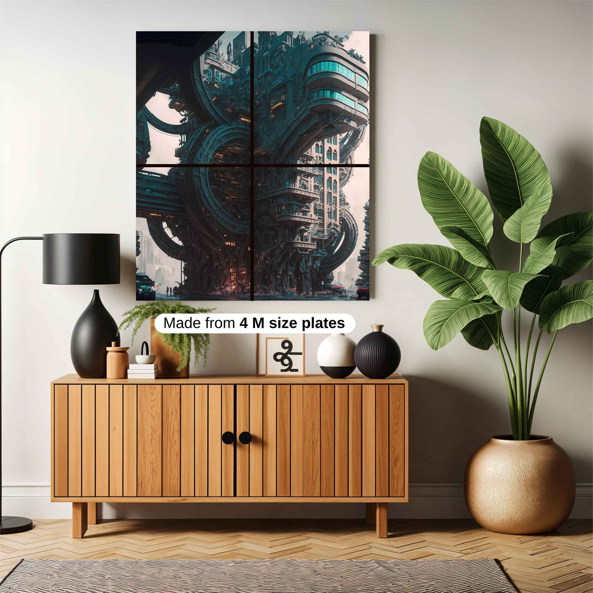 Cyber Enigma Safe Wall Magnetic / M