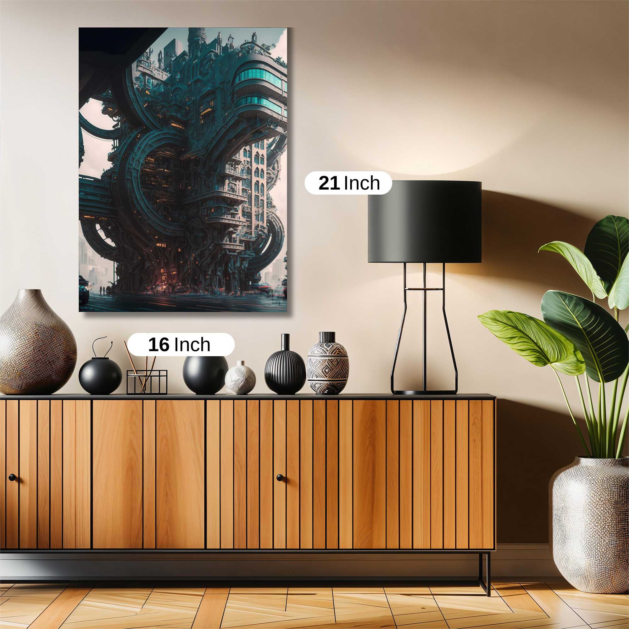 Cyber Enigma Safe Wall Magnetic / M