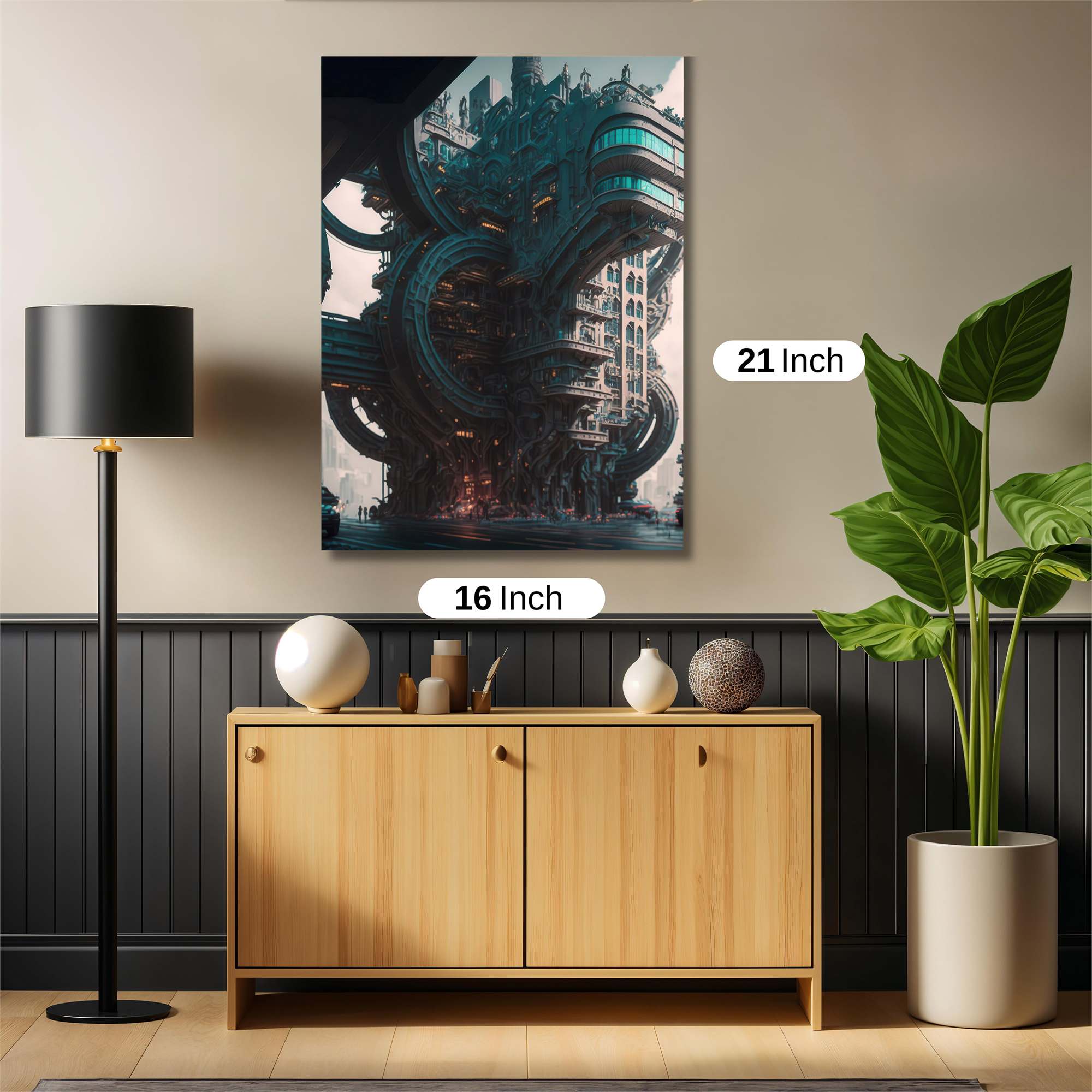 Cyber Enigma Safe Wall Magnetic / M