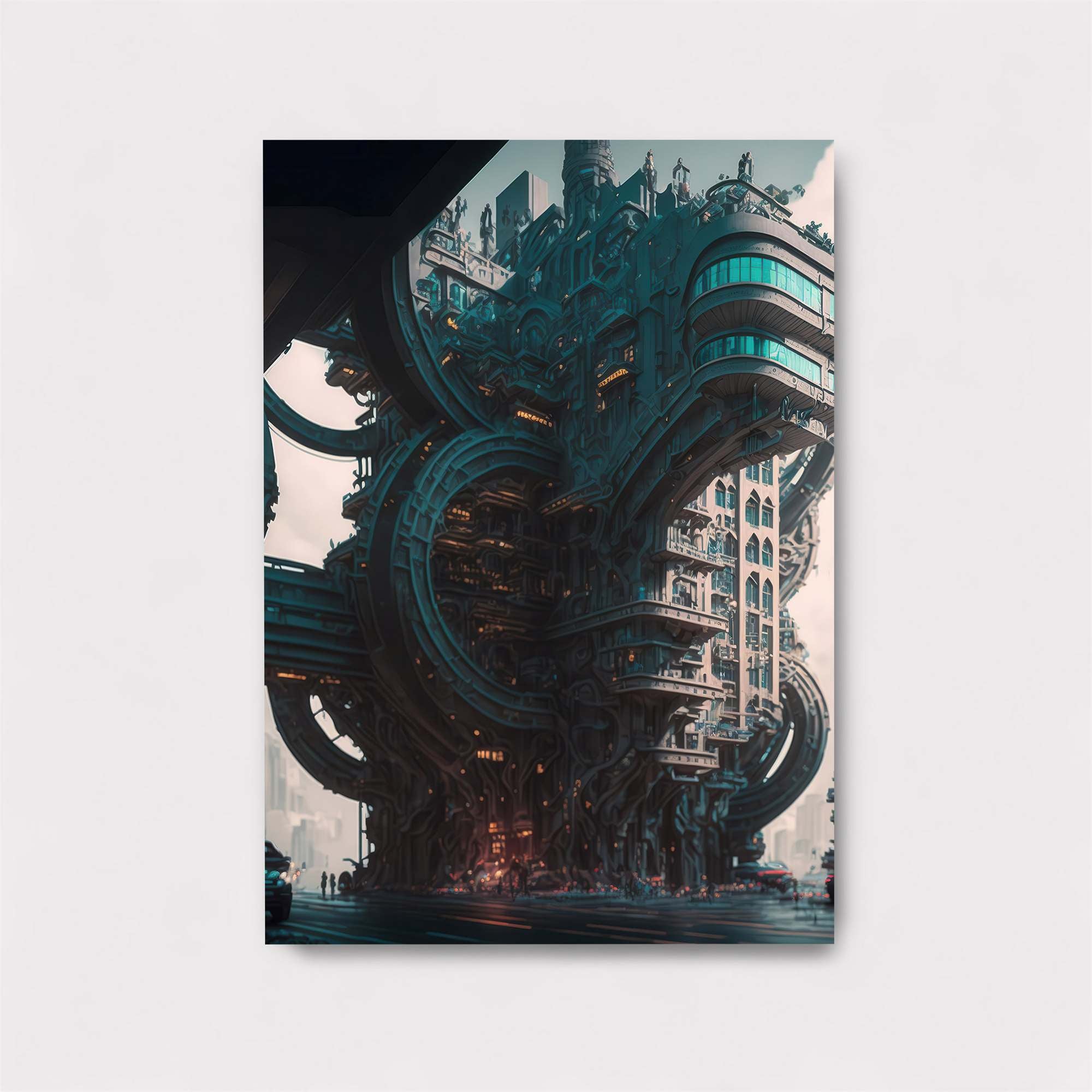 Cyber Enigma Safe Wall Magnetic / M