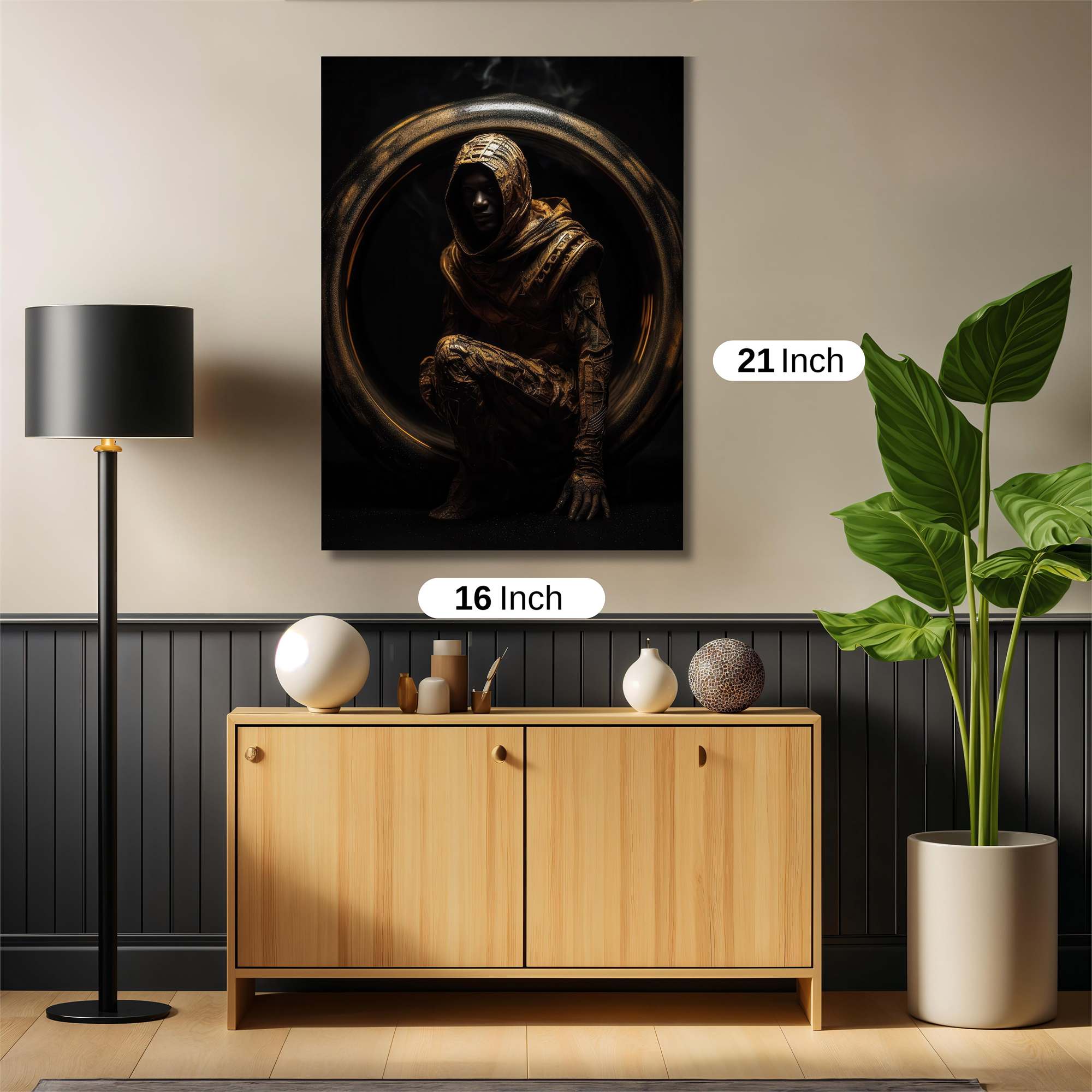 Shadowed Stealth Safe Wall Magnetic / M