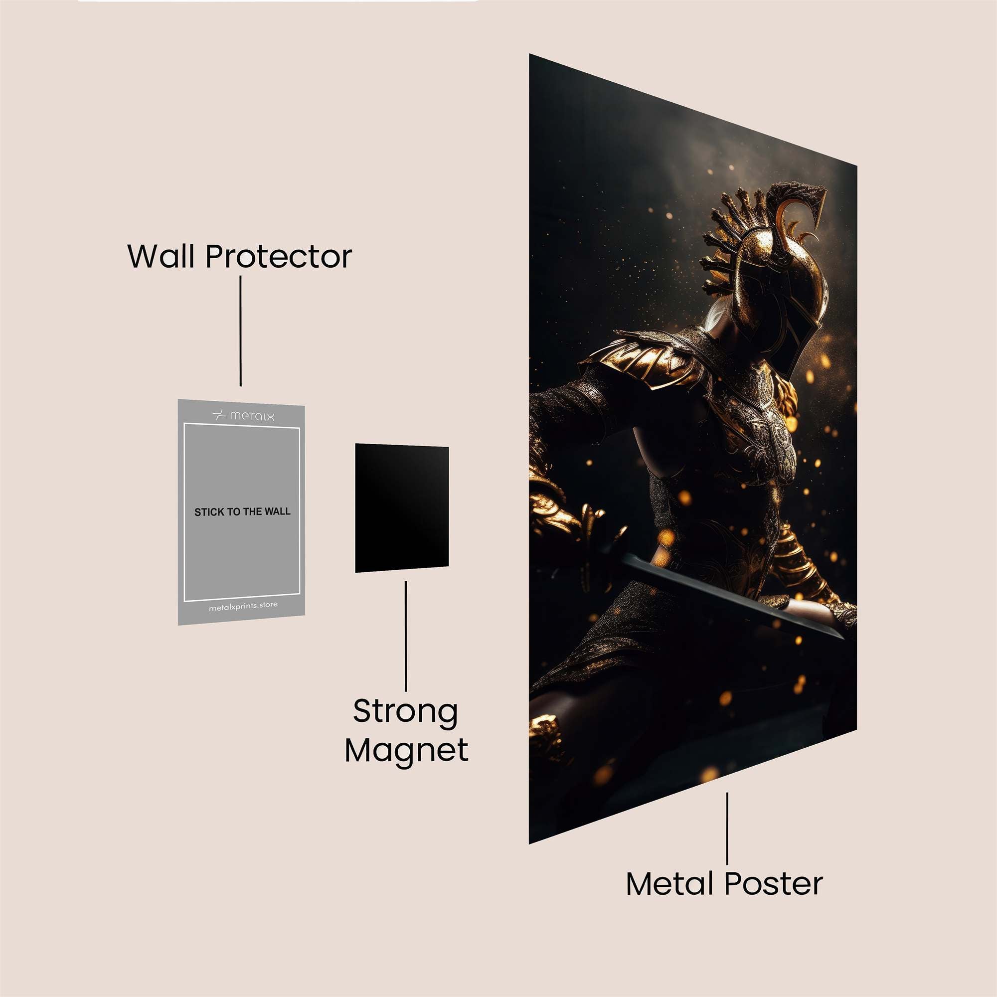 Spartan Radiance Safe Wall Magnetic / M