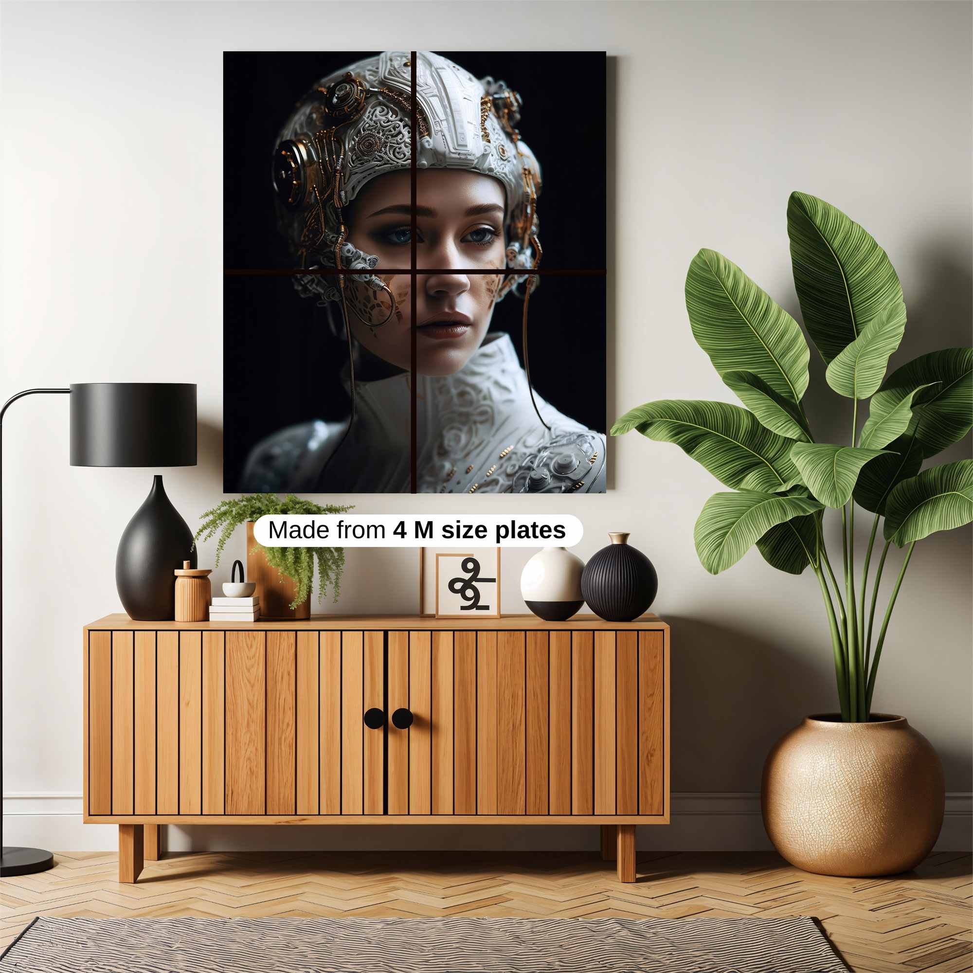 Cyber Enigma Safe Wall Magnetic / M