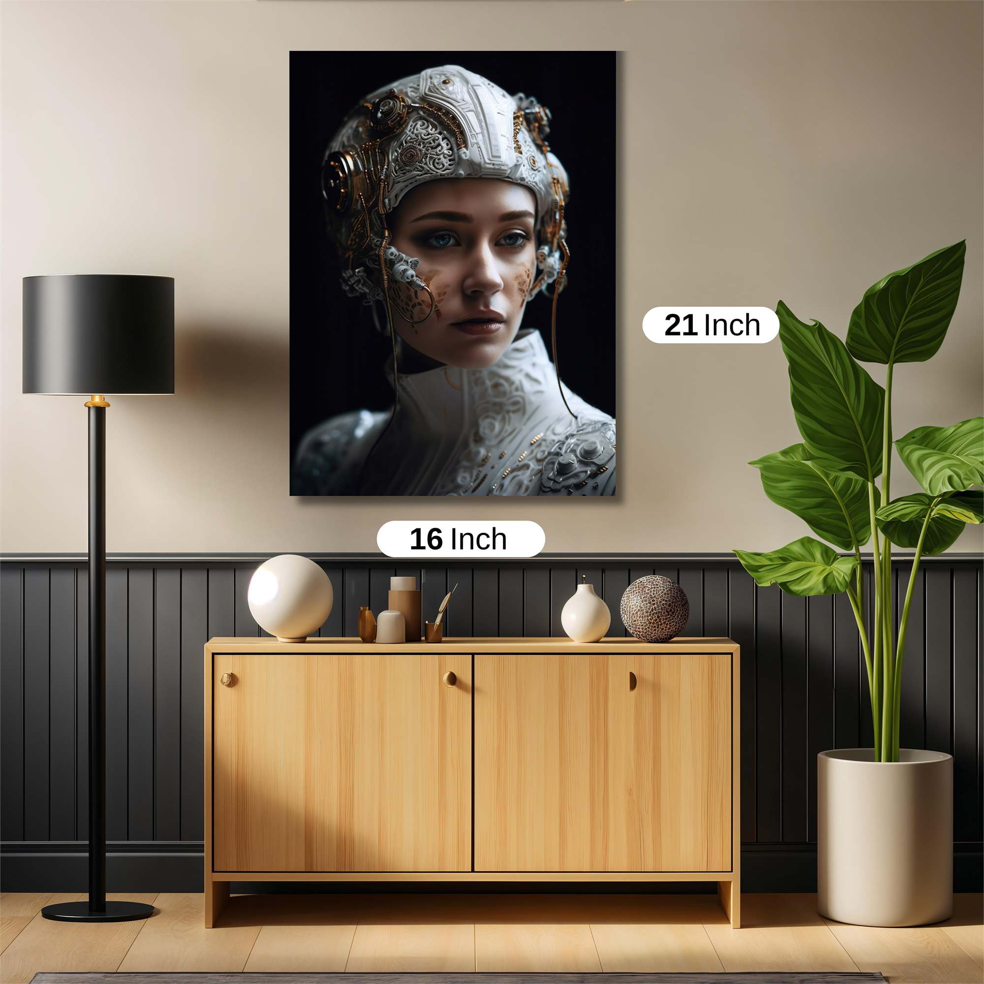 Cyber Enigma Safe Wall Magnetic / M