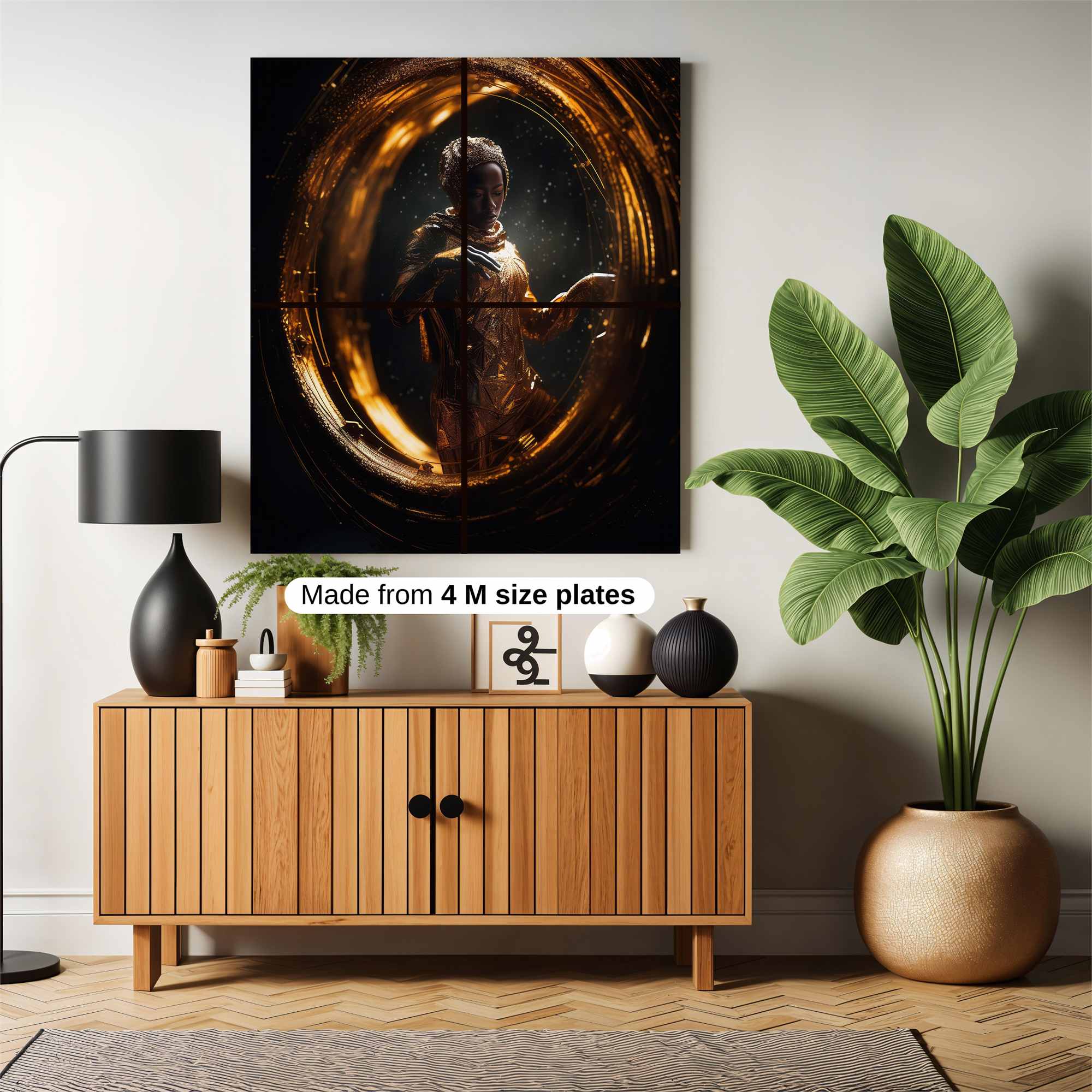 Golden Enigma Safe Wall Magnetic / M