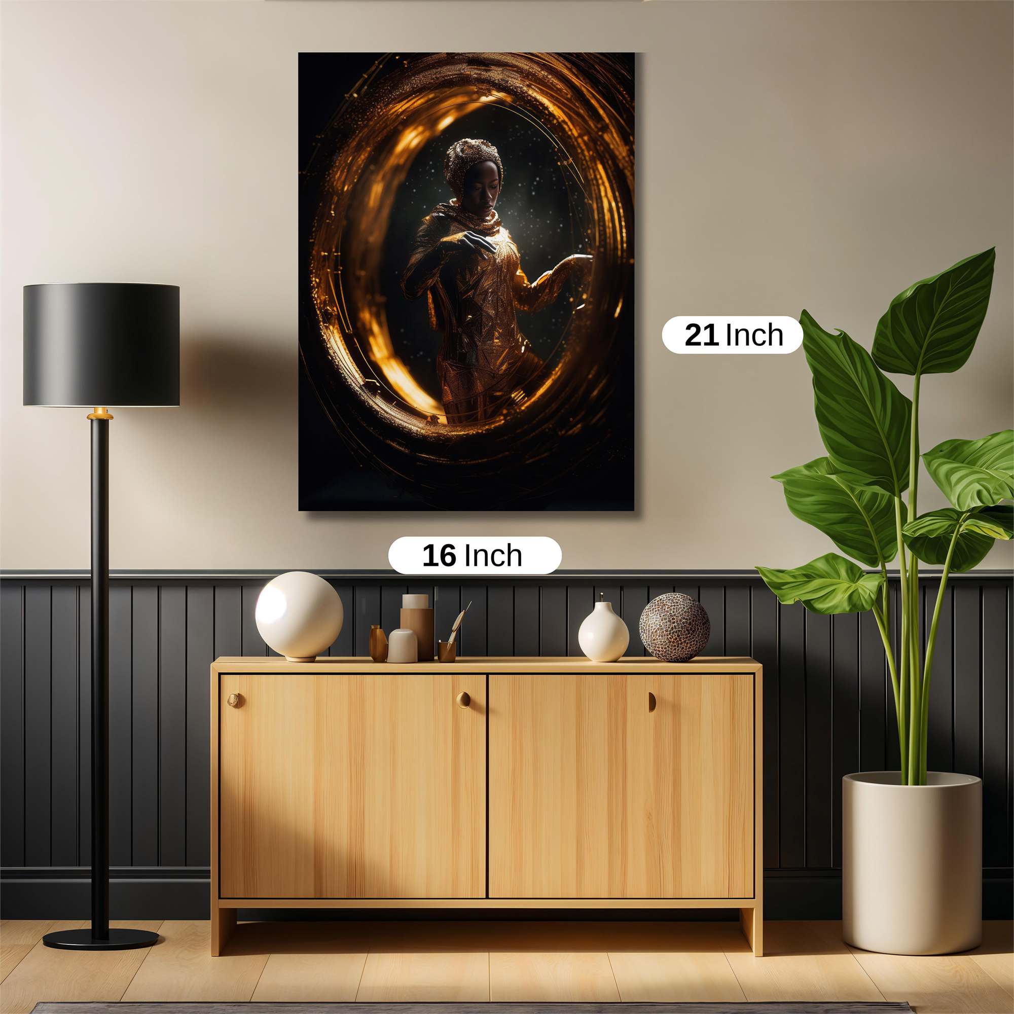 Golden Enigma Safe Wall Magnetic / M