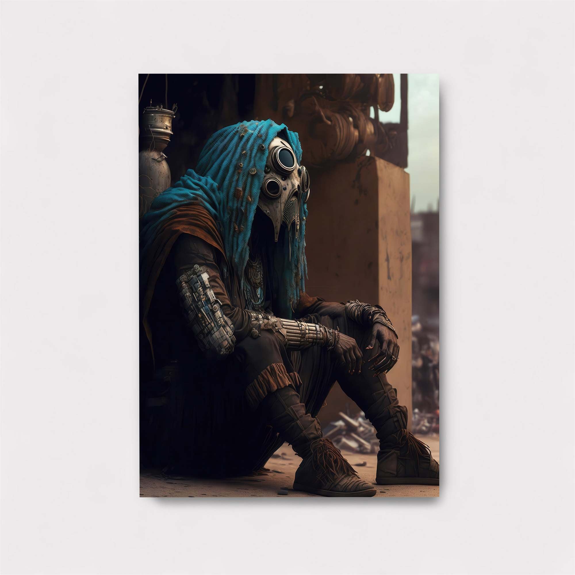 Wasteland Weary Safe Wall Magnetic / M