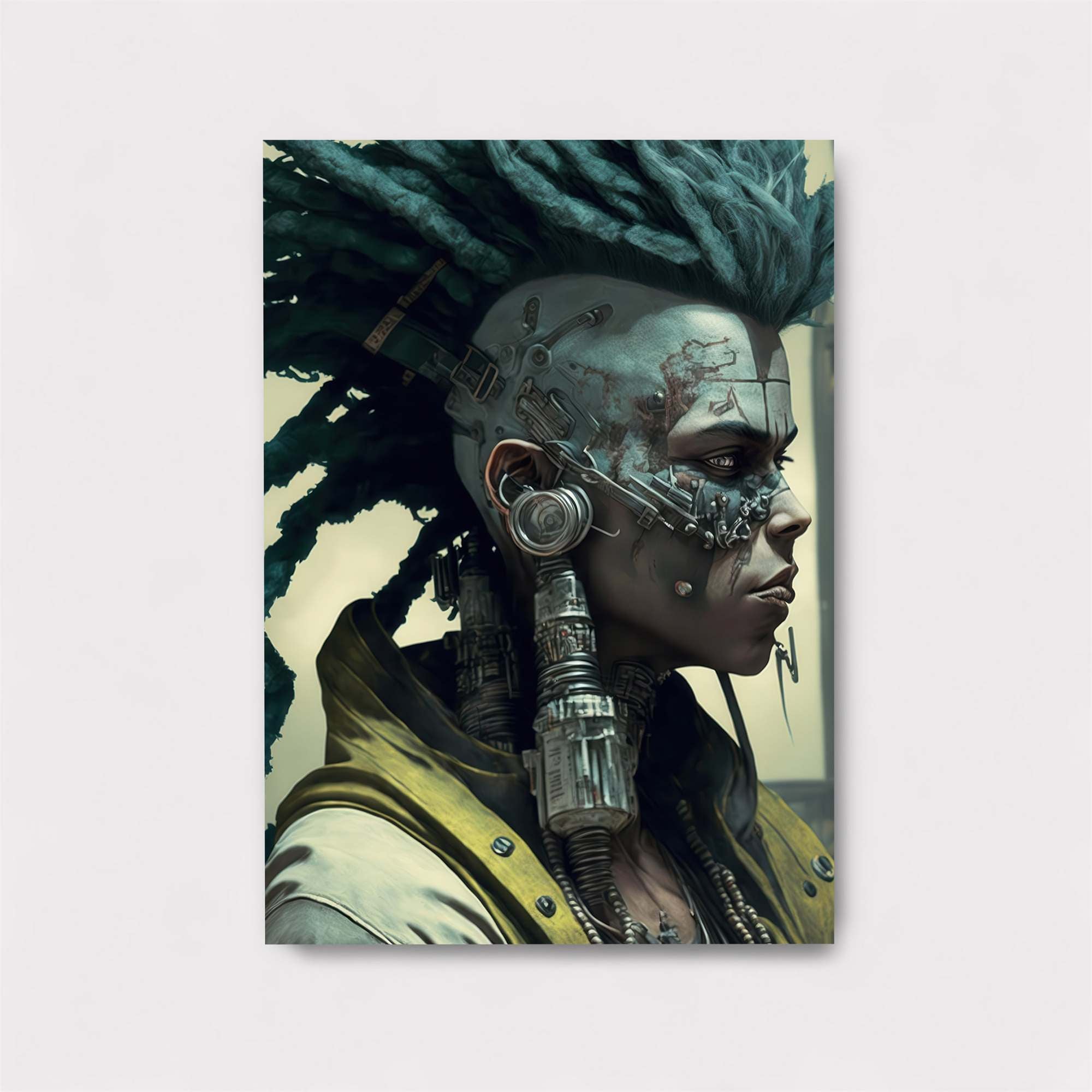 Cyberpunk Warrior Safe Wall Magnetic / M