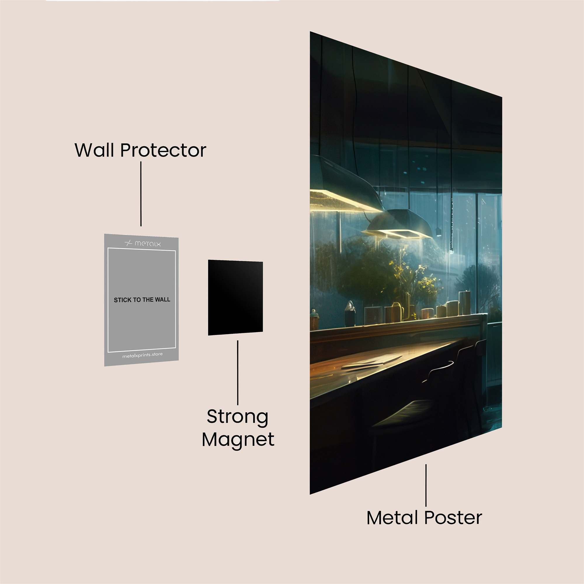 Cyber Haven Safe Wall Magnetic / M