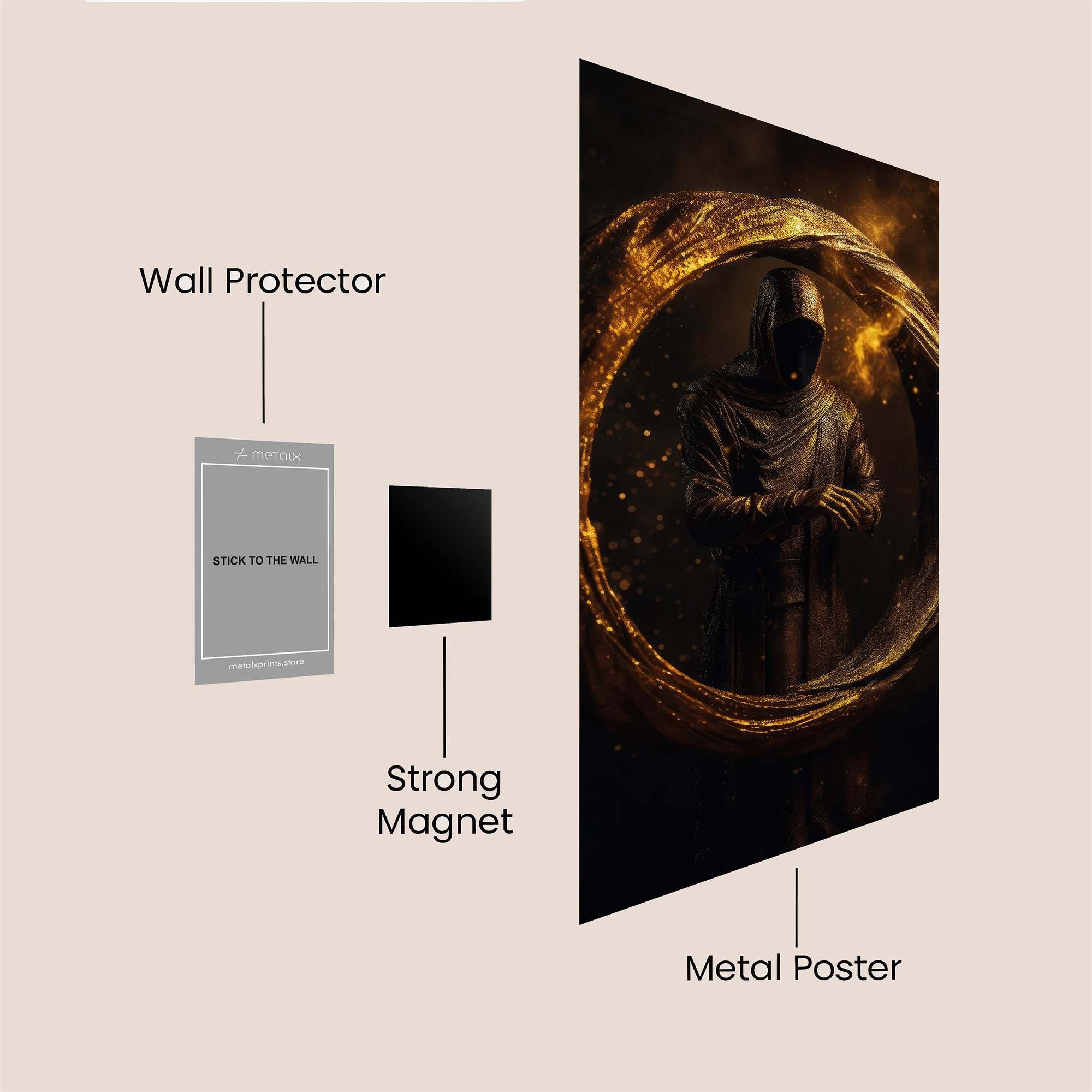 Mystic Enigma Safe Wall Magnetic / M