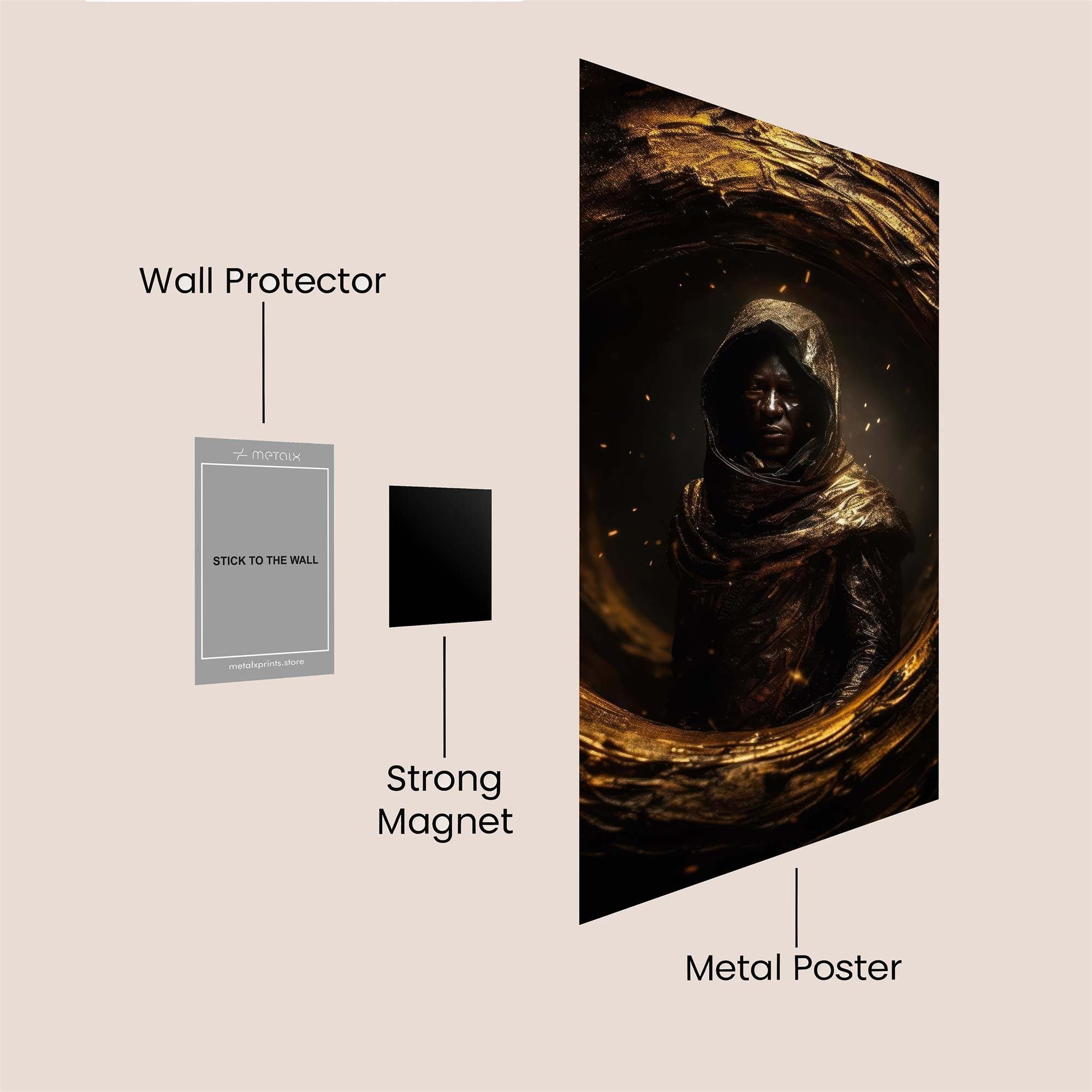 Mystic Enigma Safe Wall Magnetic / M
