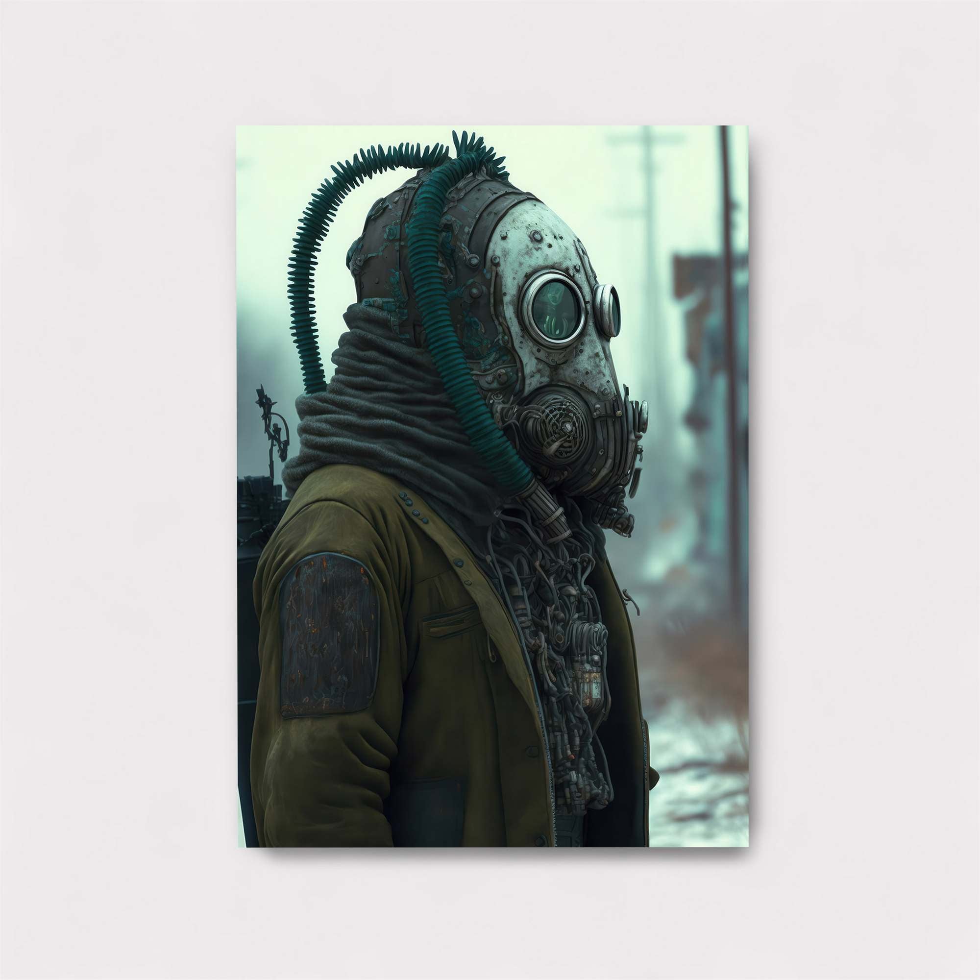 GasMask Gloom Safe Wall Magnetic / M