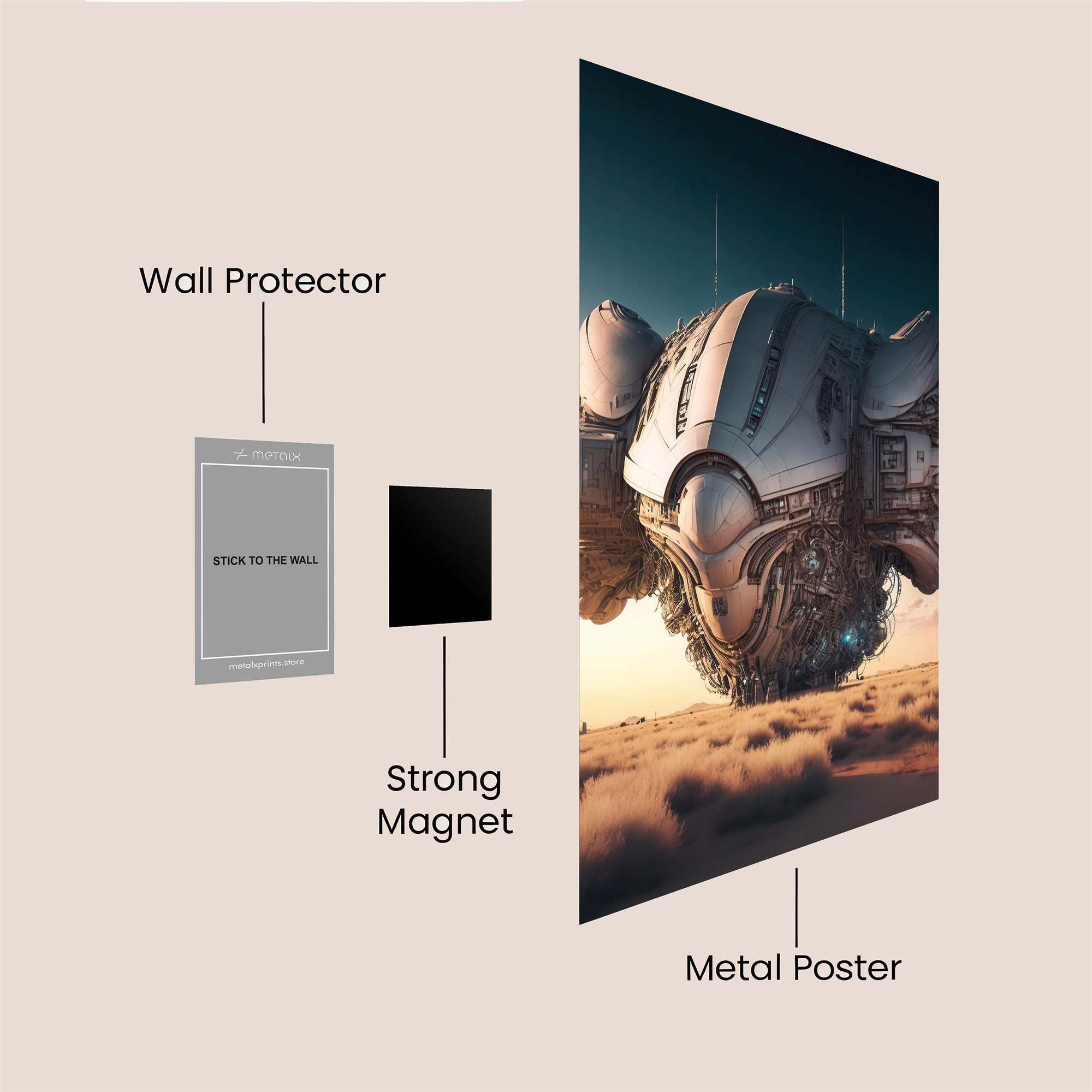 Leviathan Enigma Safe Wall Magnetic / M