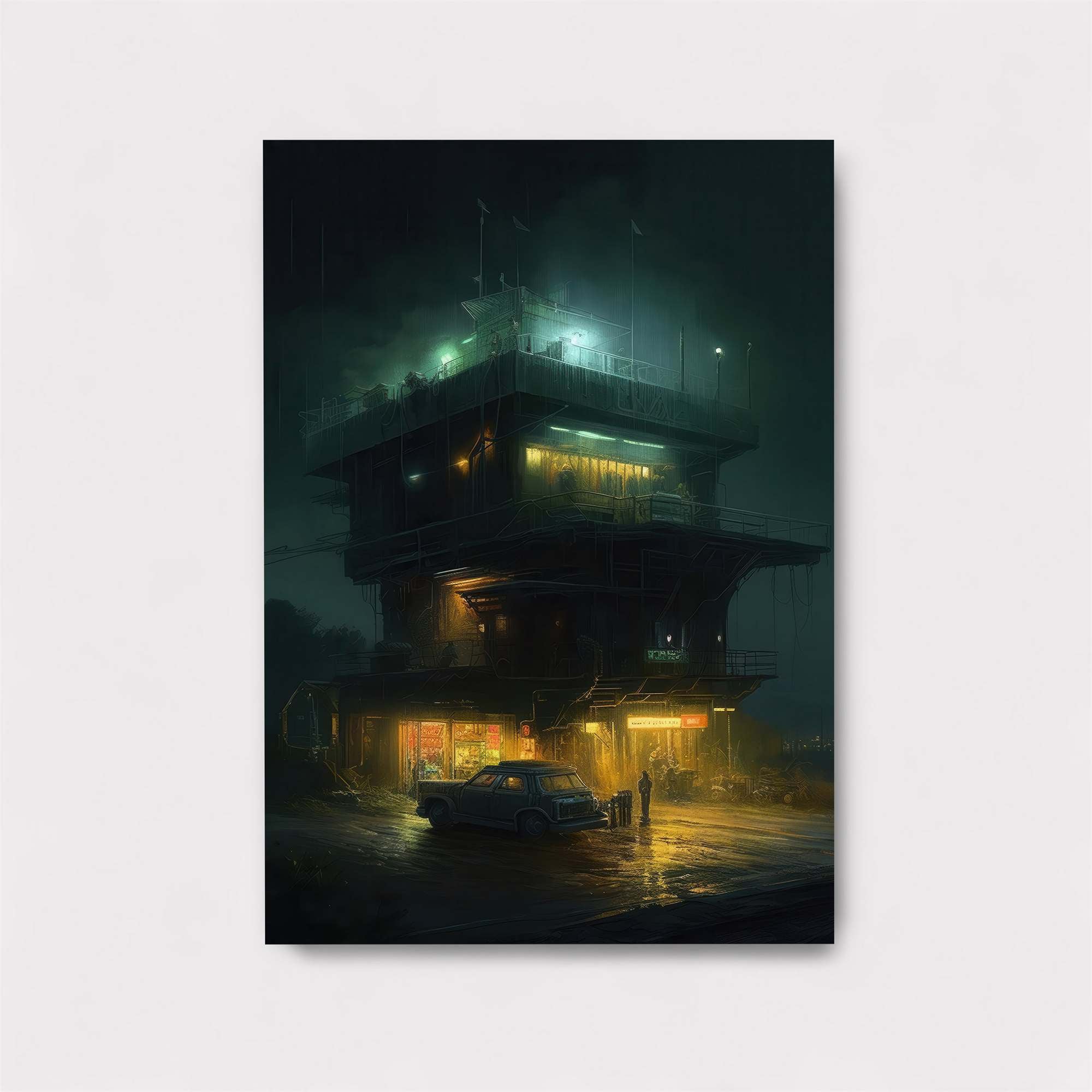 Neon Enigma Safe Wall Magnetic / M